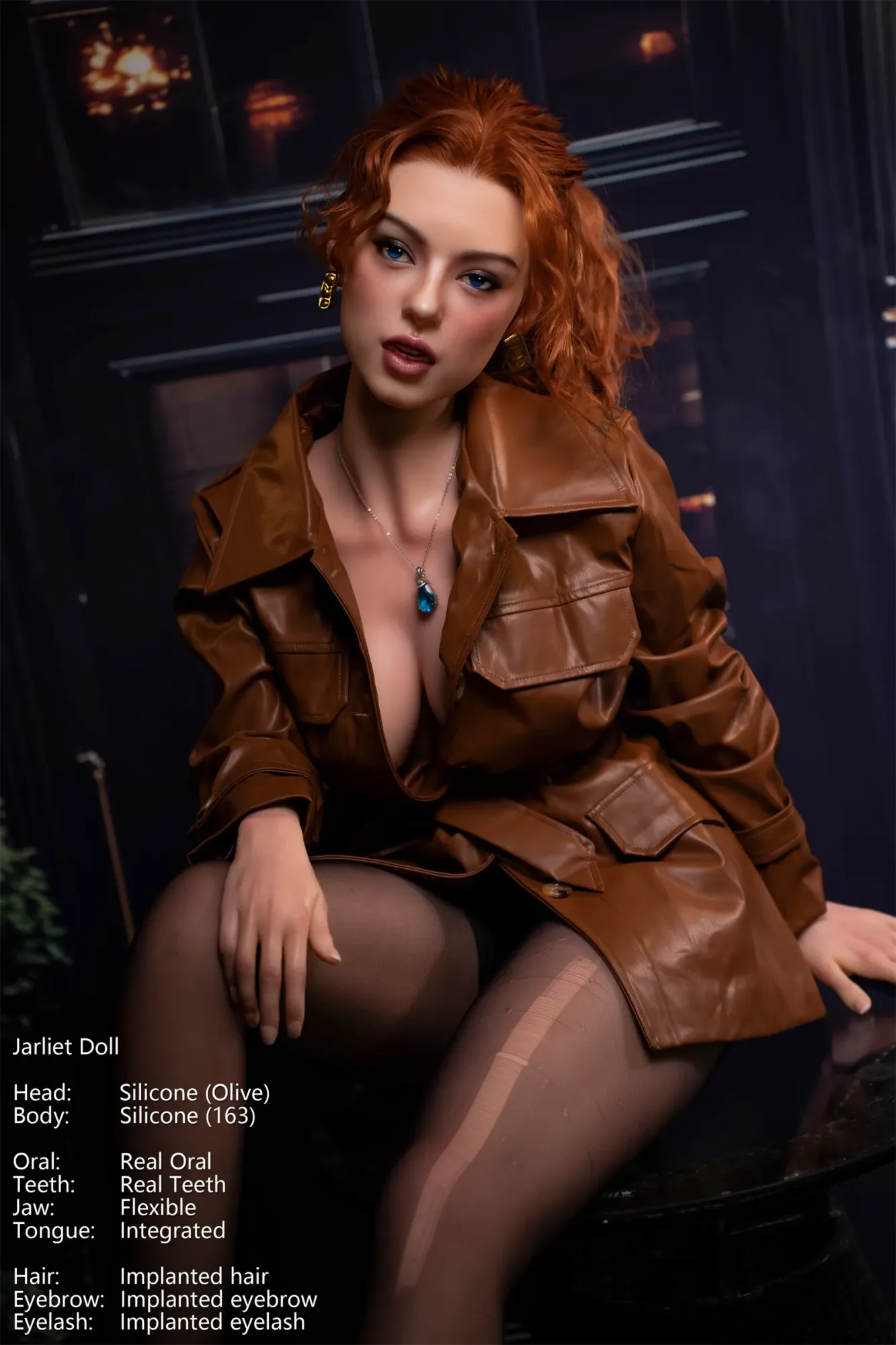 Jarliet | Olive -5ft 3/163cm ROS Head Fair Full Silicone Sex Doll