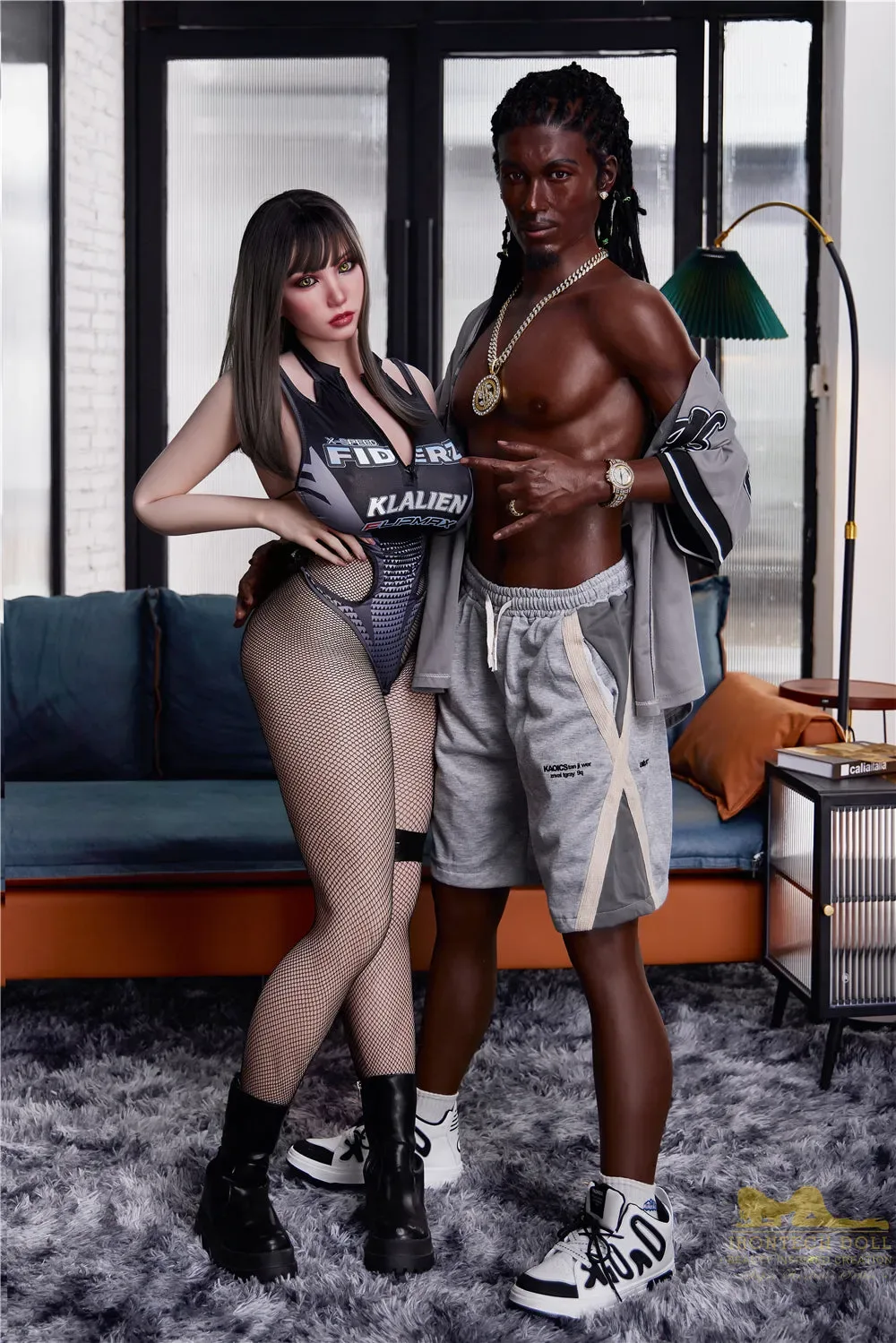 Irontech | Bill Ebony - 5ft7 (170cm) Silicone Male Sex Doll view 6