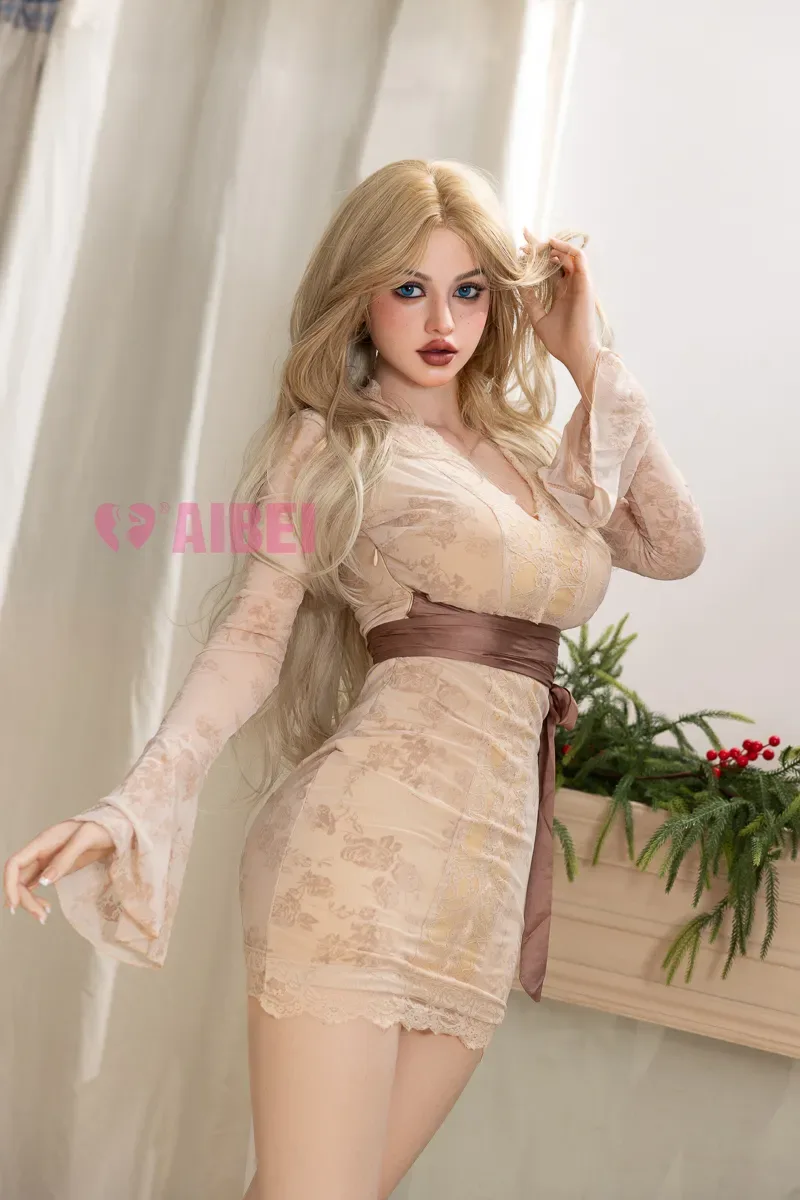 AIBEI | Grace -5ft 6/167cm E-Cup ROS Head Silicone Sex Doll, AB26 view 4