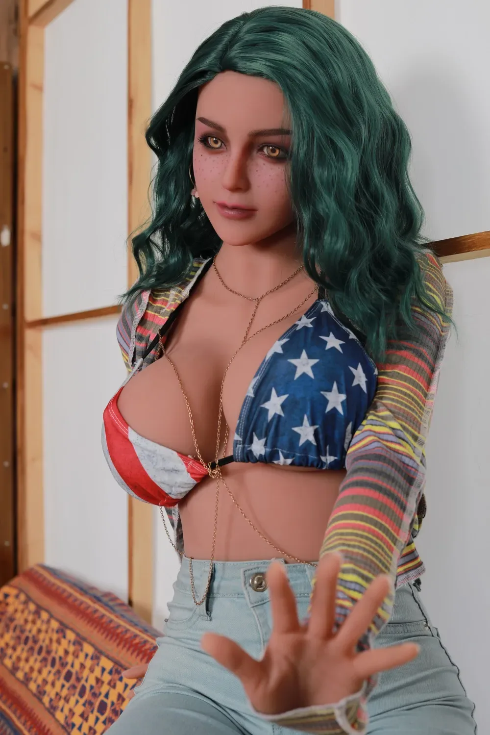 Cosdoll | Violet -5ft 4/163cm F-Cup Hot Realistic TPE Sex Doll (In Stock US) view 5