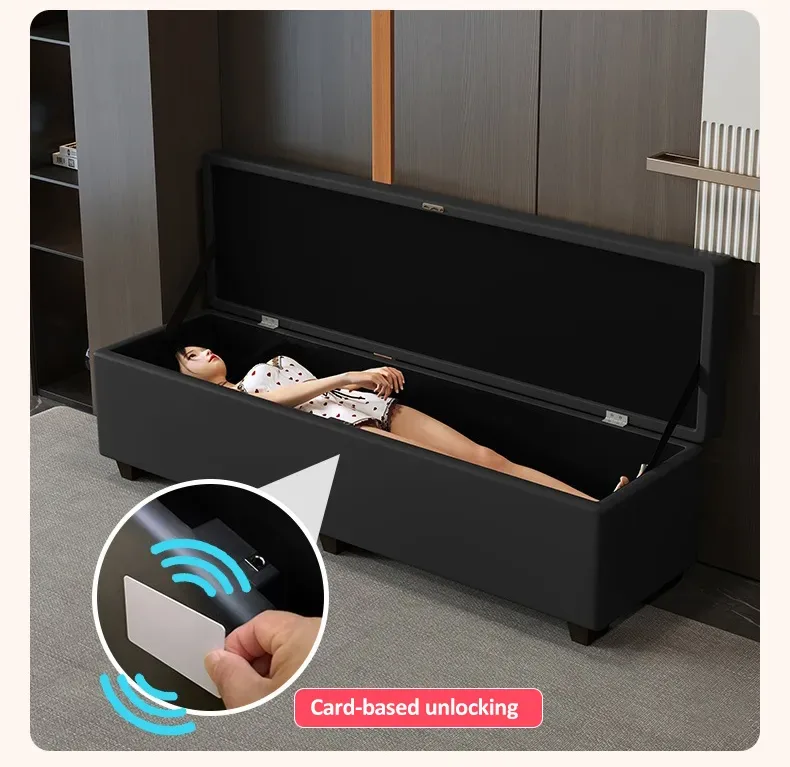 Sex Dolls Storage Couch/Sofa (hidden smart lock) view 4