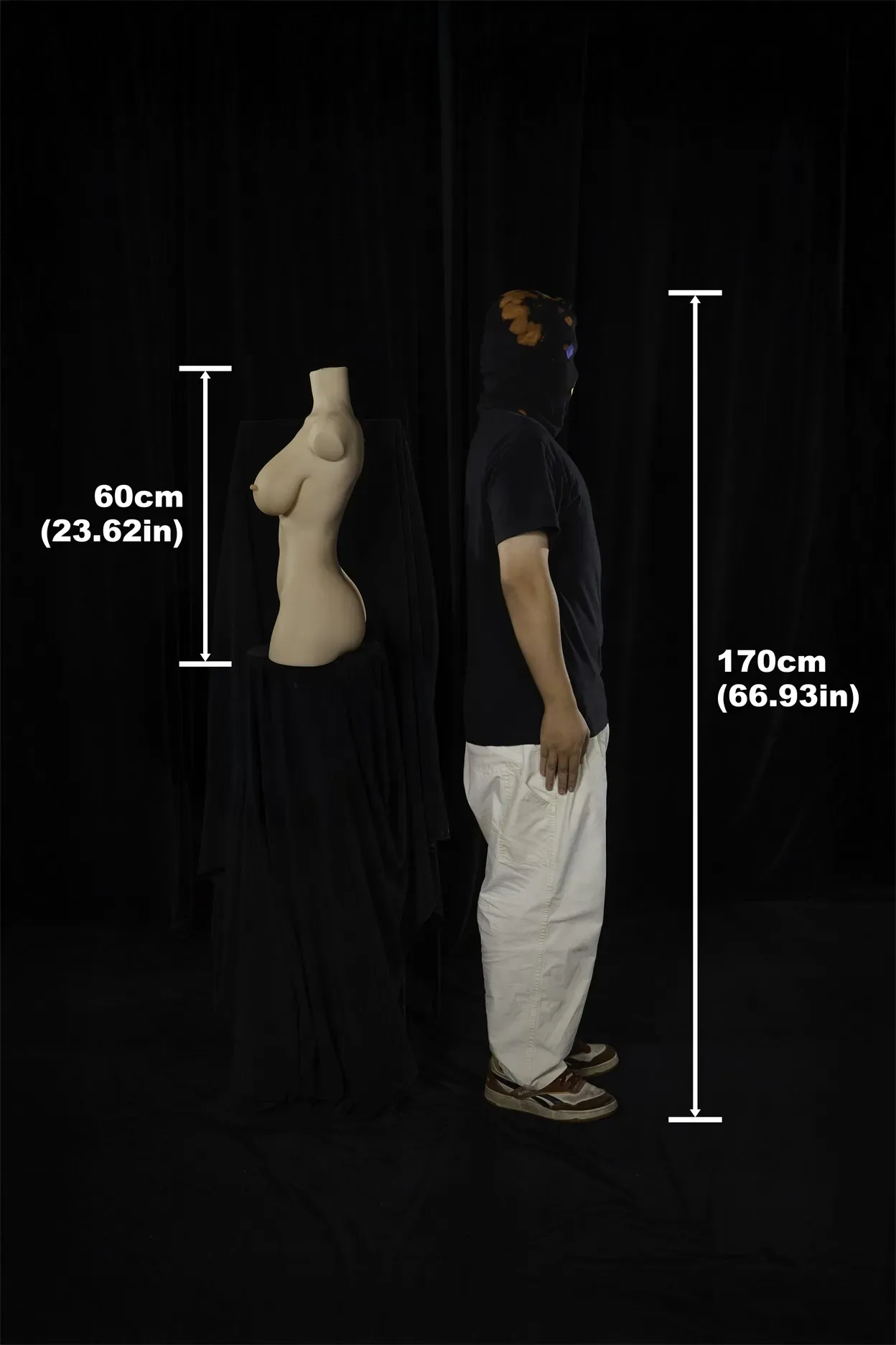 Climax Doll | 2ft /60cm E-Cup Ultra-Lightweight Silicone Sex Torso 662#, CLM ULW Series view 4
