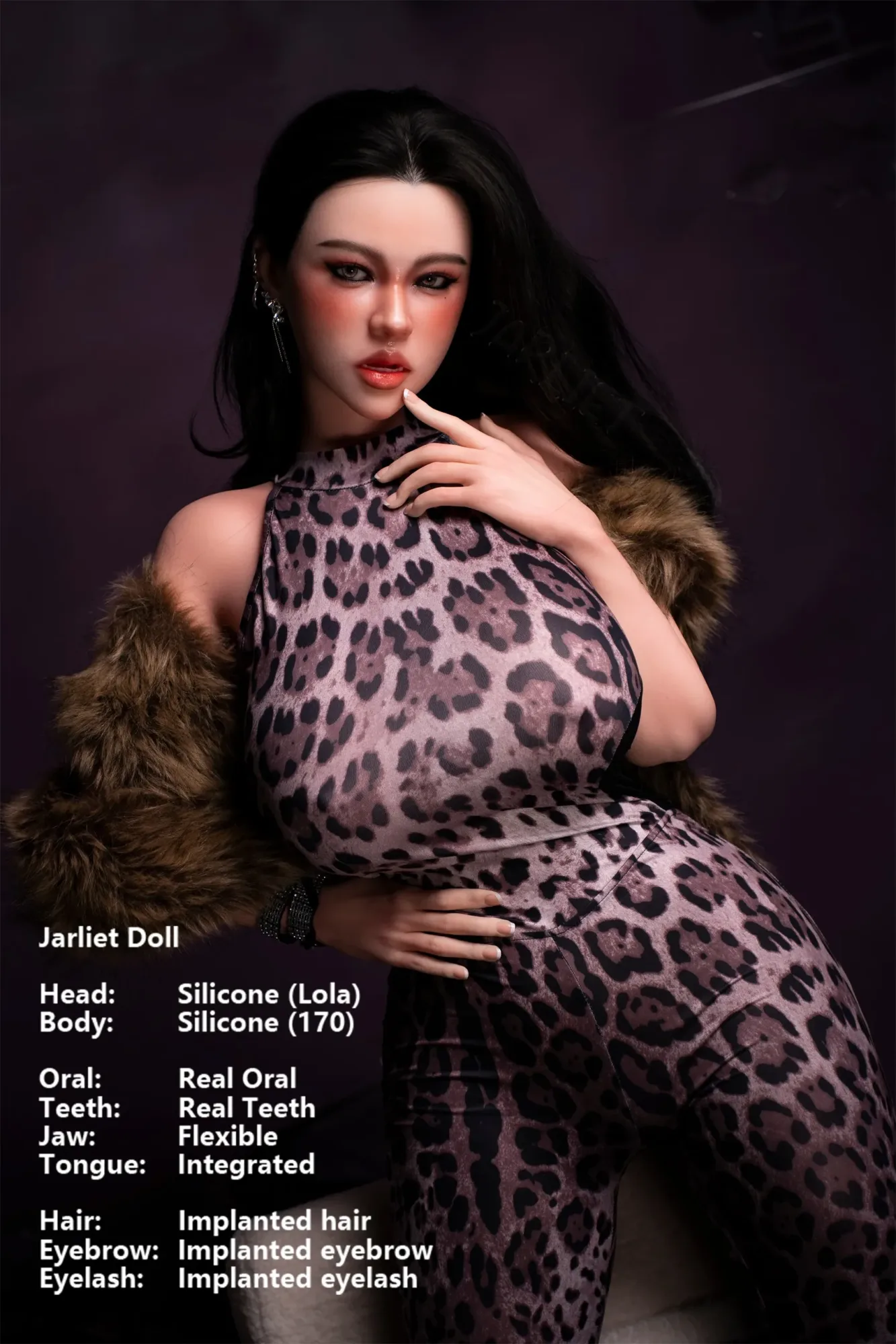 Jarliet | Lola -5ft 7/170cm G-Cup ROS Head Silicone Sex Doll