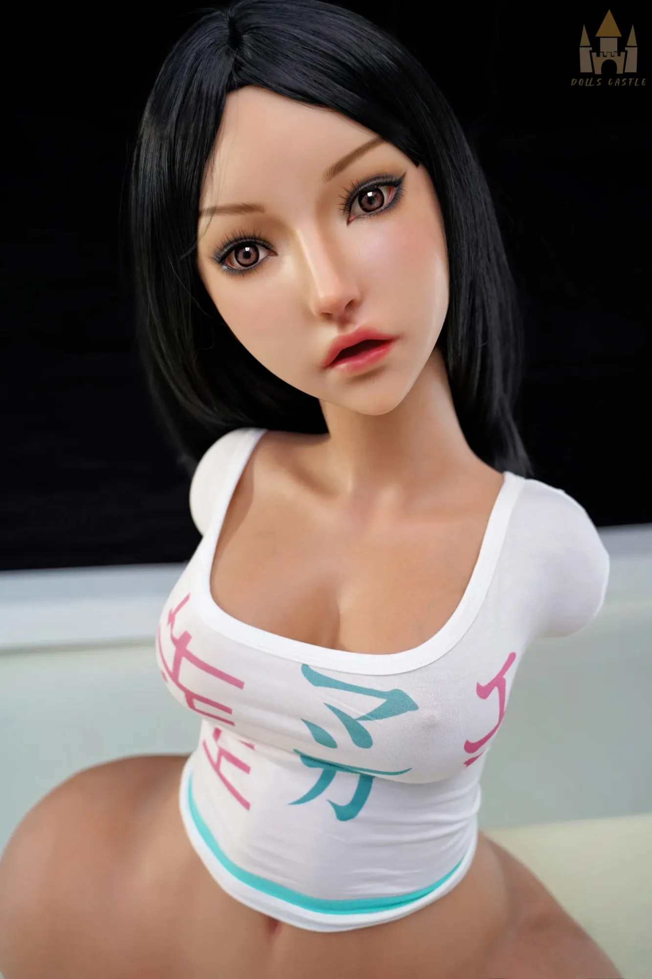Dolls Castle | Erena -2ft 7/80cm B-Cup Realistic Skin Texture ROS Head Silicone Sex Torso view 4