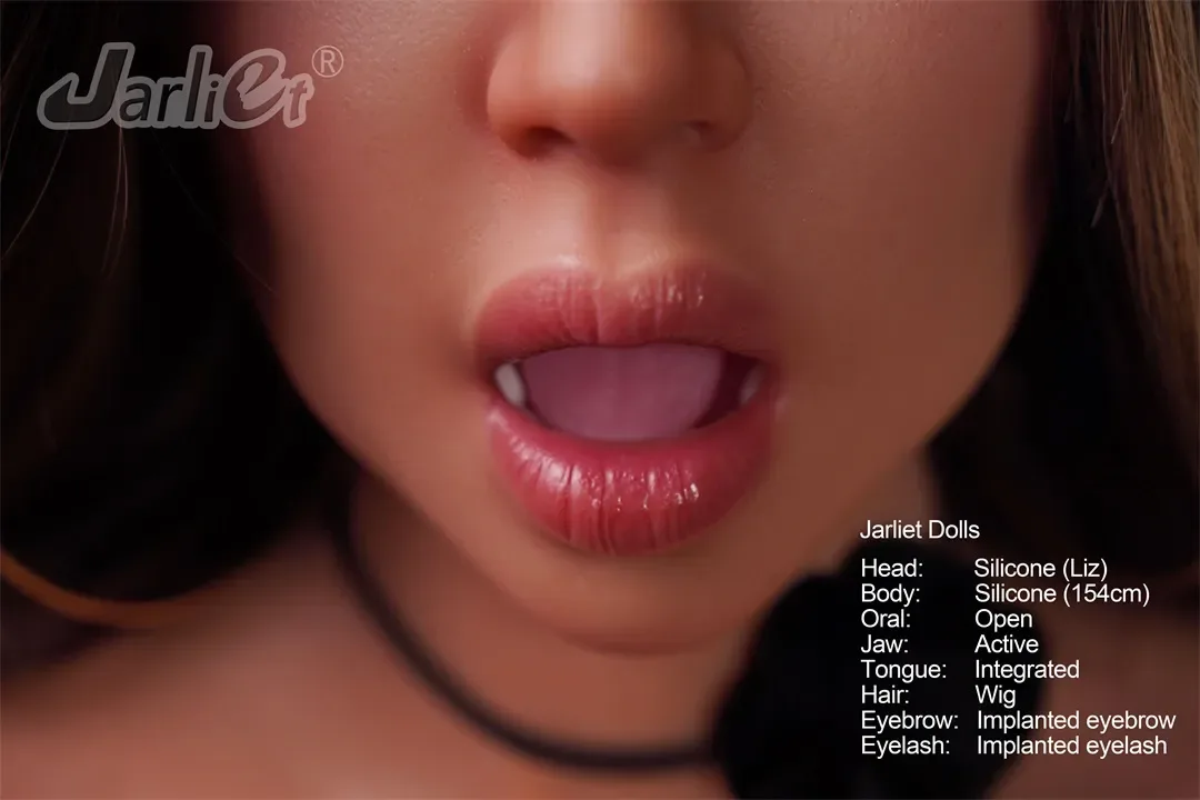 Jarliet丨Liz -5ft 1/154cm Chubby ROS Head Full Silicone Sex Doll view 6