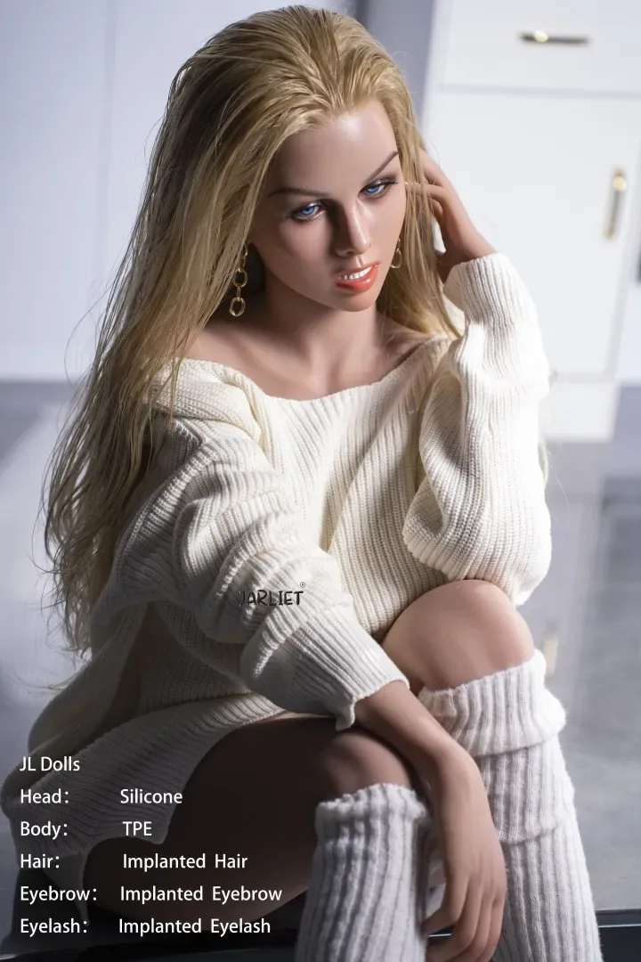 Jarliet | Blanche -4ft 10/148cm Silicone Head+TPE Body Sex Doll view 5
