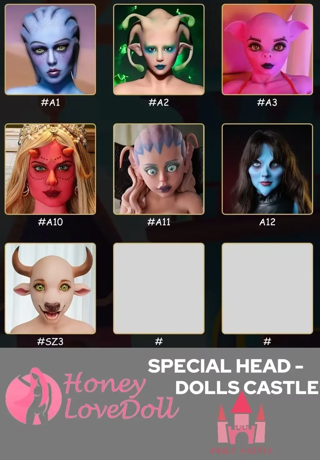 Dolls Castle丨Special Head (Extra Doll Heads) view 2