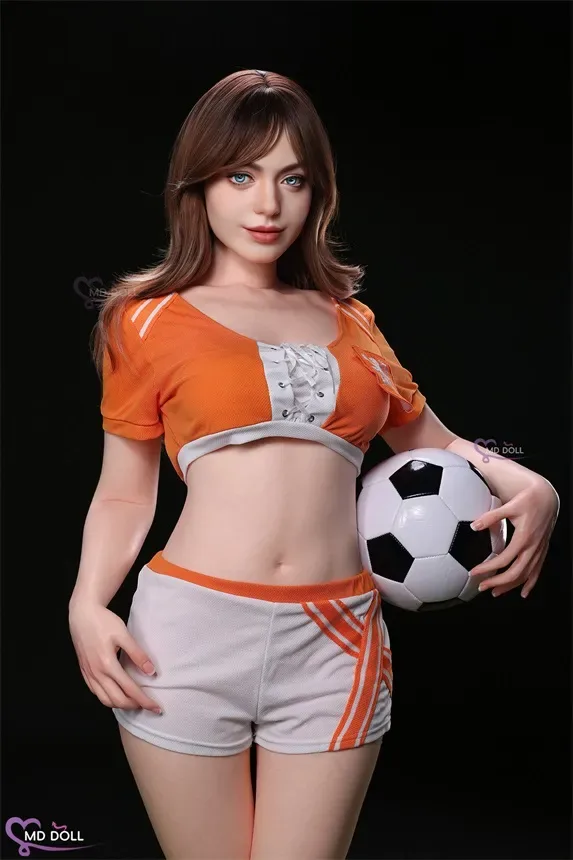 MD Doll | Monica -5ft 5/166cm F-Cup World Cup Fever Silicone Sex Doll, ROS Head M69 view 2