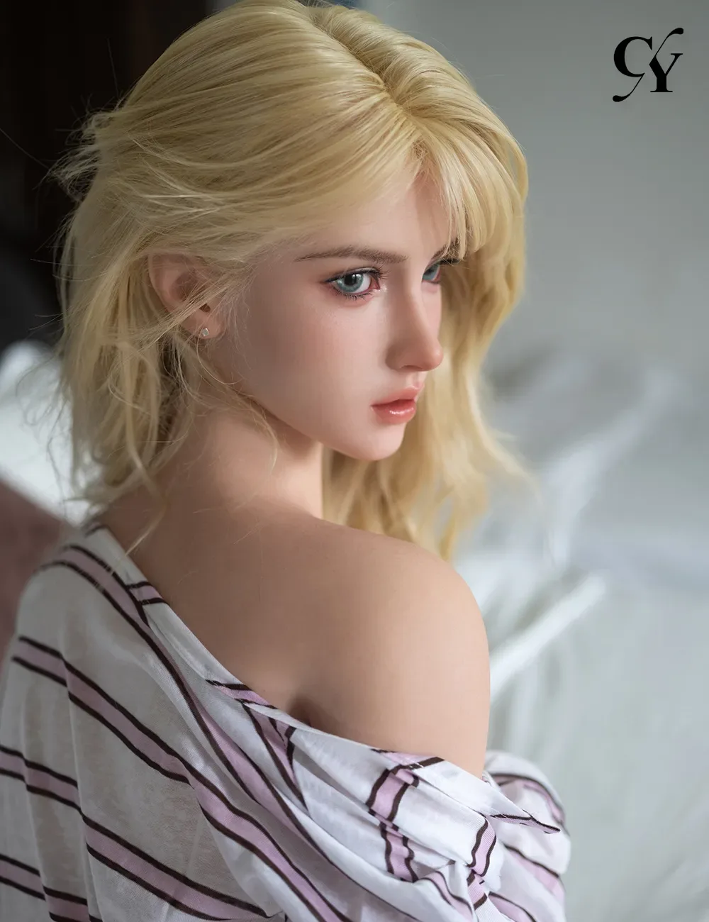 TOP-CY Doll | Lillian -5ft 6/168cm F-Cup ROS Head Silicone Sex Doll (In Stock US) view 6