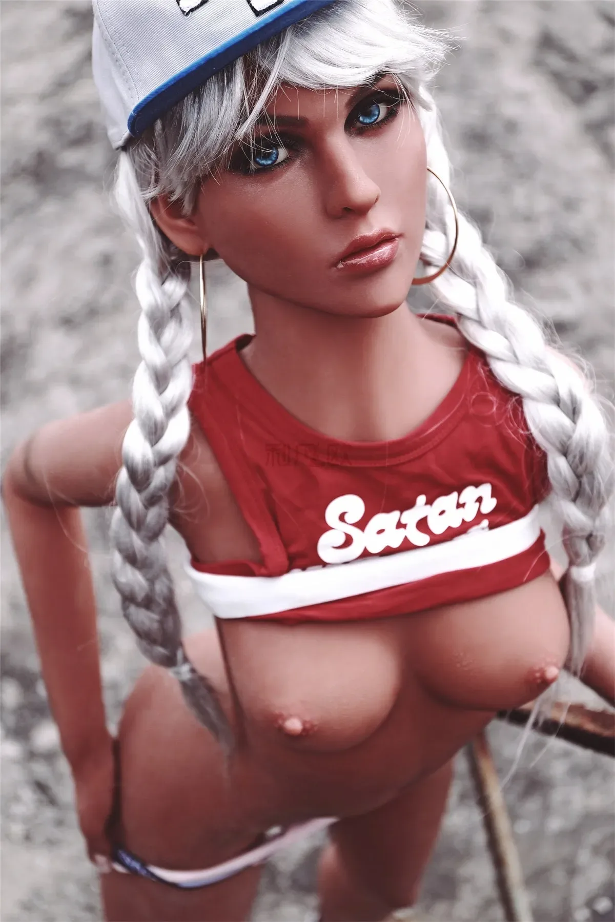 Diya - 4ft 10/148cm Stunning Ultra Realistic Sex Doll With  Twist Braids ( In Stock US)
