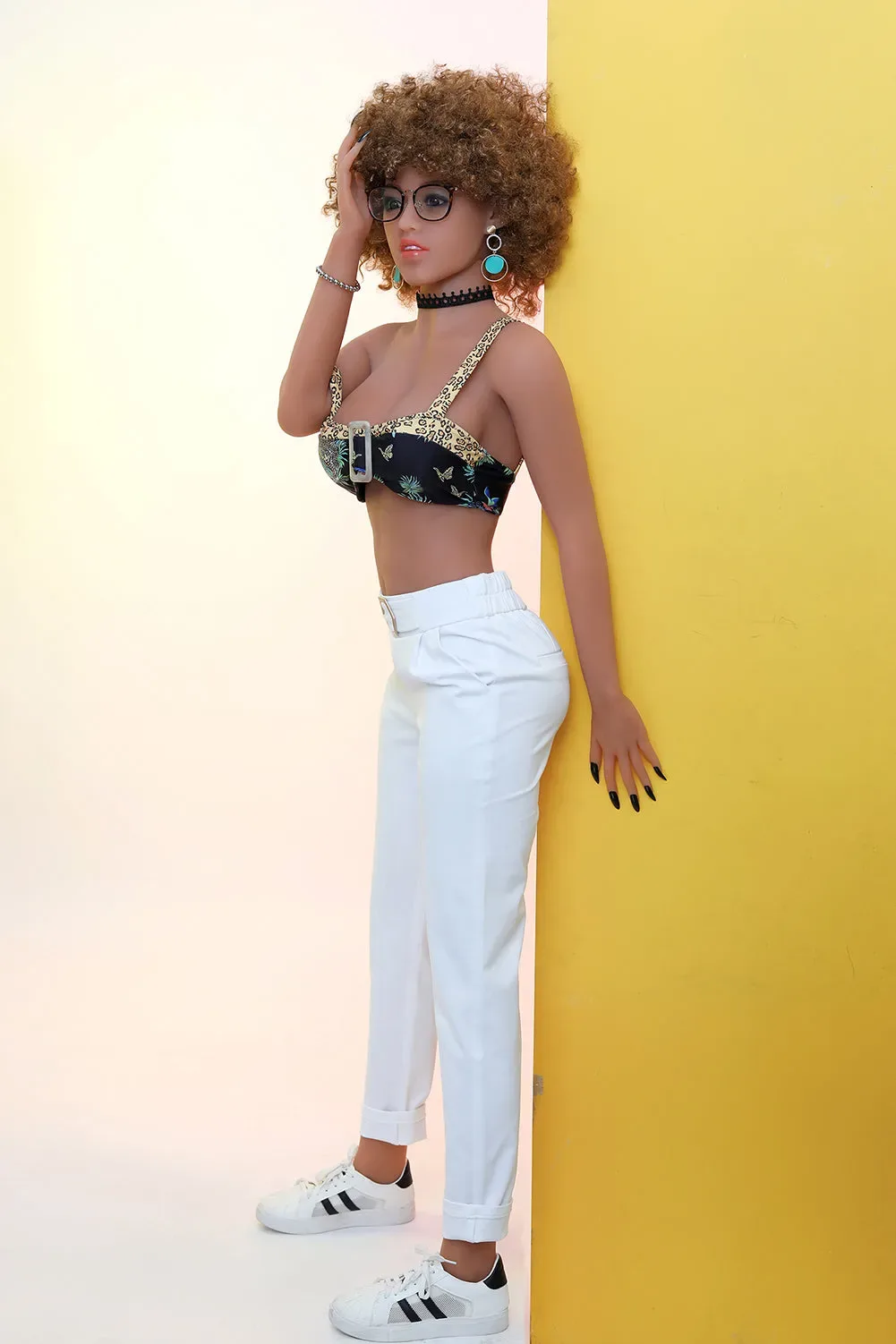 Magee - 160cm (5ft3) Ultra Life-Like Sex Doll With Pretty Afro Hair view 8
