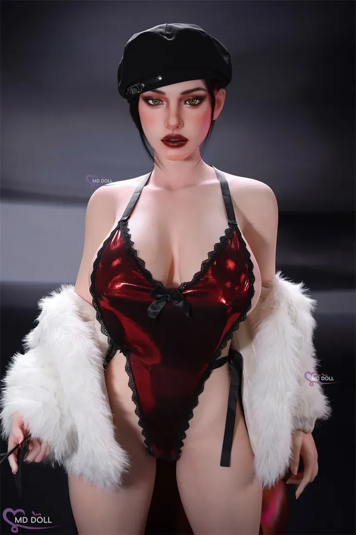 MD Doll | Leona -5ft 3/161cm H-Cup Realistic Skin Texture Silicone Sex Doll, ROS Head M63 view 4