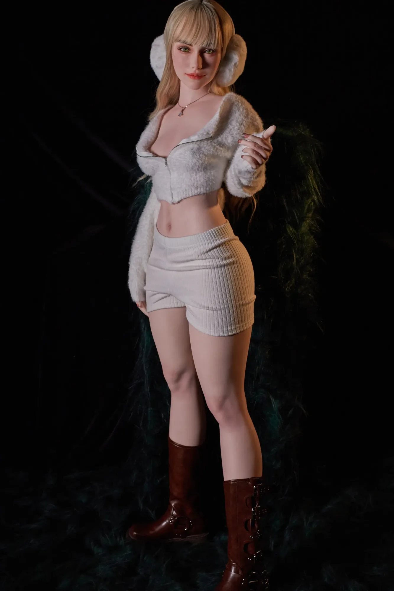 Climax Doll丨Imani -160cm (5ft3) Movable Jaw Silicone Sex Doll, CLM Ultra Series view 3