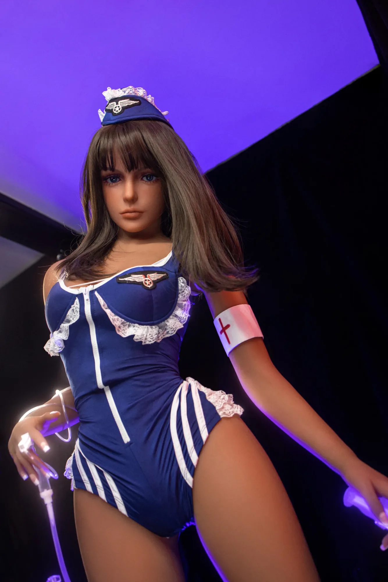AIBEI | Norma-158cm (5ft 2) Cosplay Style Small Breast Sex Doll With Long Straight Hair view 4