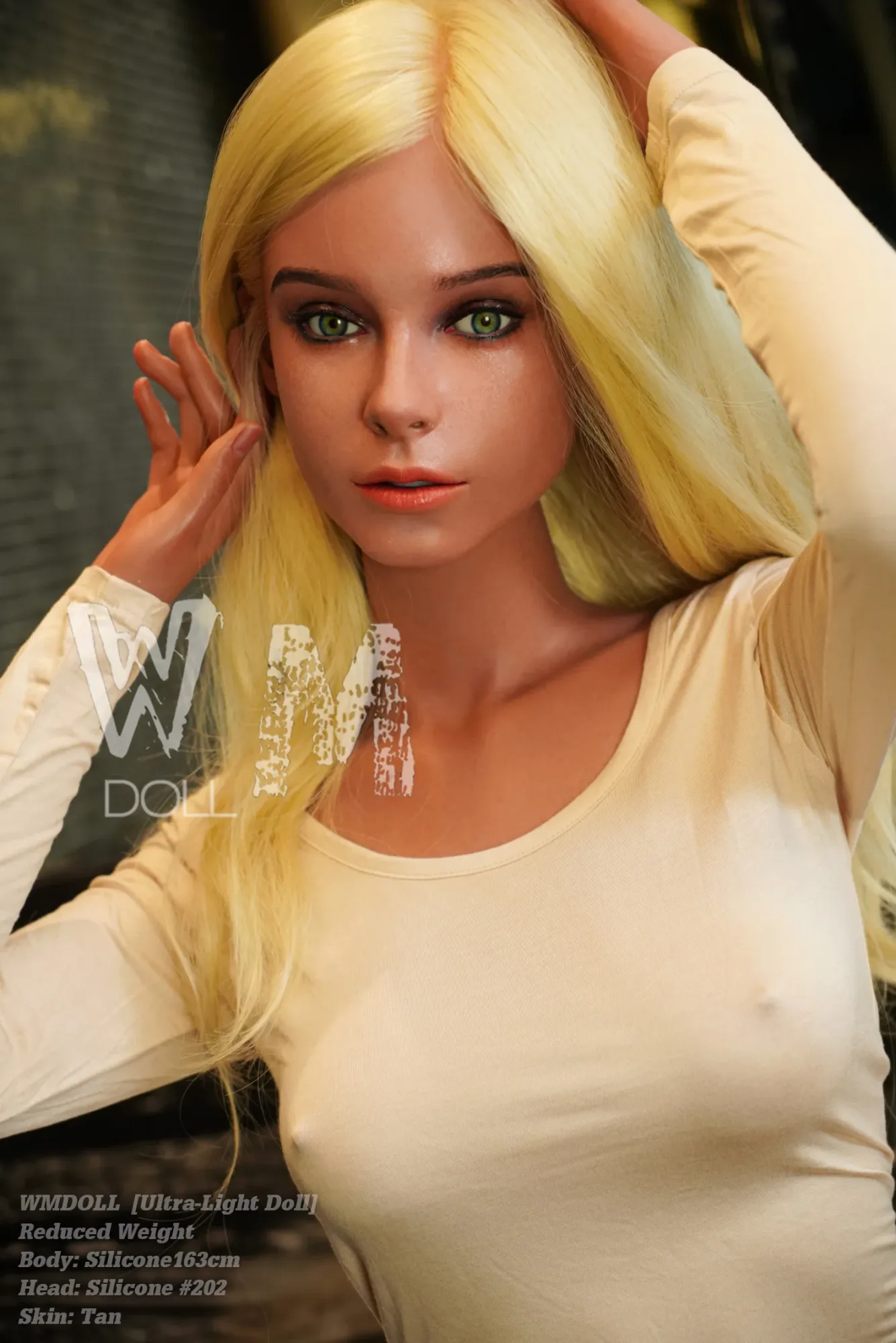 WM | Lillian(#202) -5ft 4/163cm [Ultra-Light Series] Silicone Sex Doll view 3