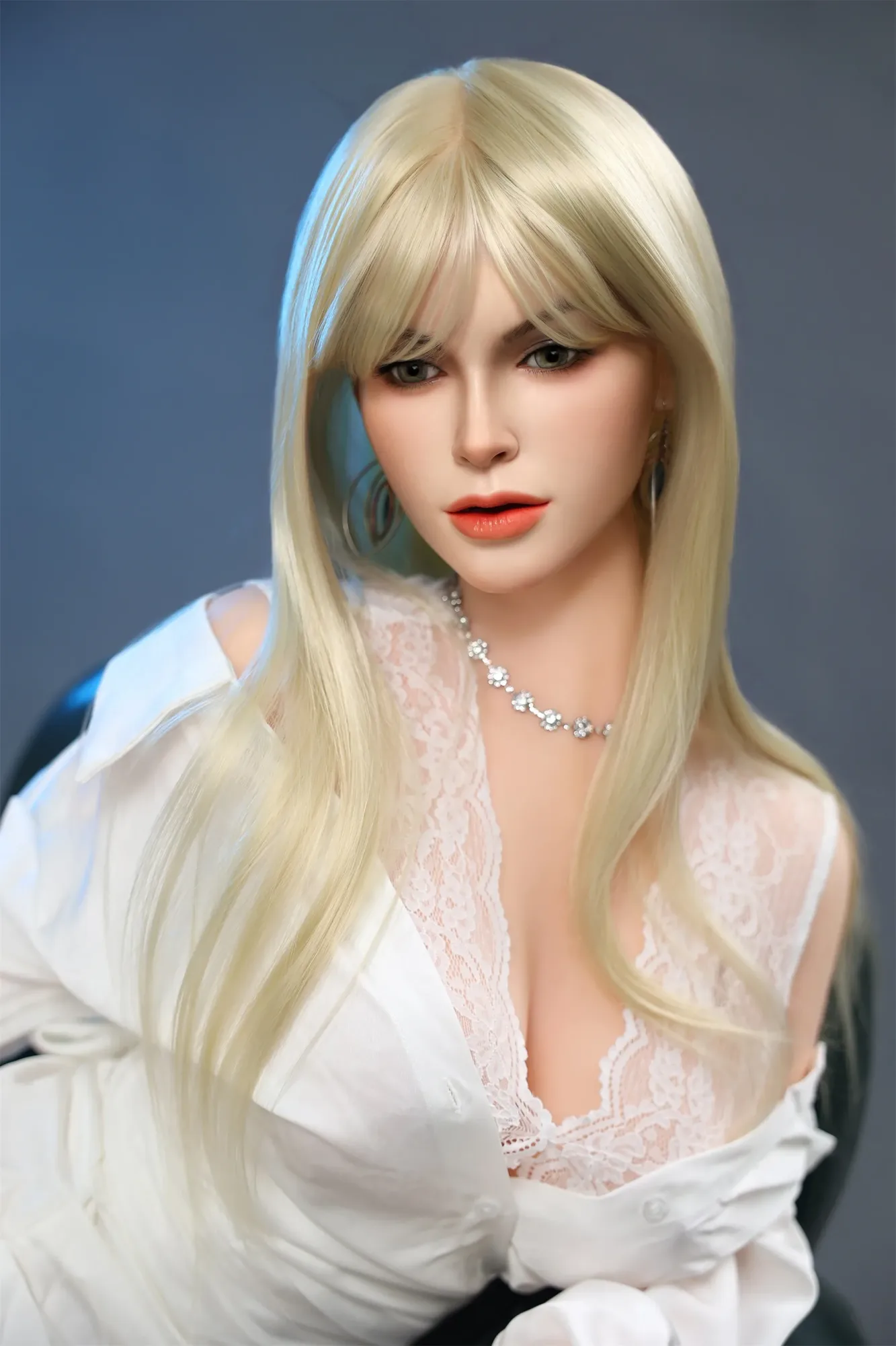 Orange In | Nancy -5ft6 /168cm Movable Jaw Silicone Sex Doll view 3