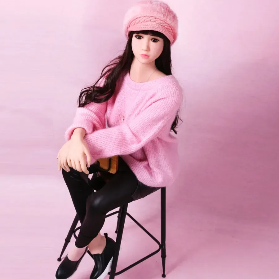 SY Doll丨Elisha -5ft1(155cm) Ultra Cute Flat Chest TPE Sex Doll With Black Hair view 8