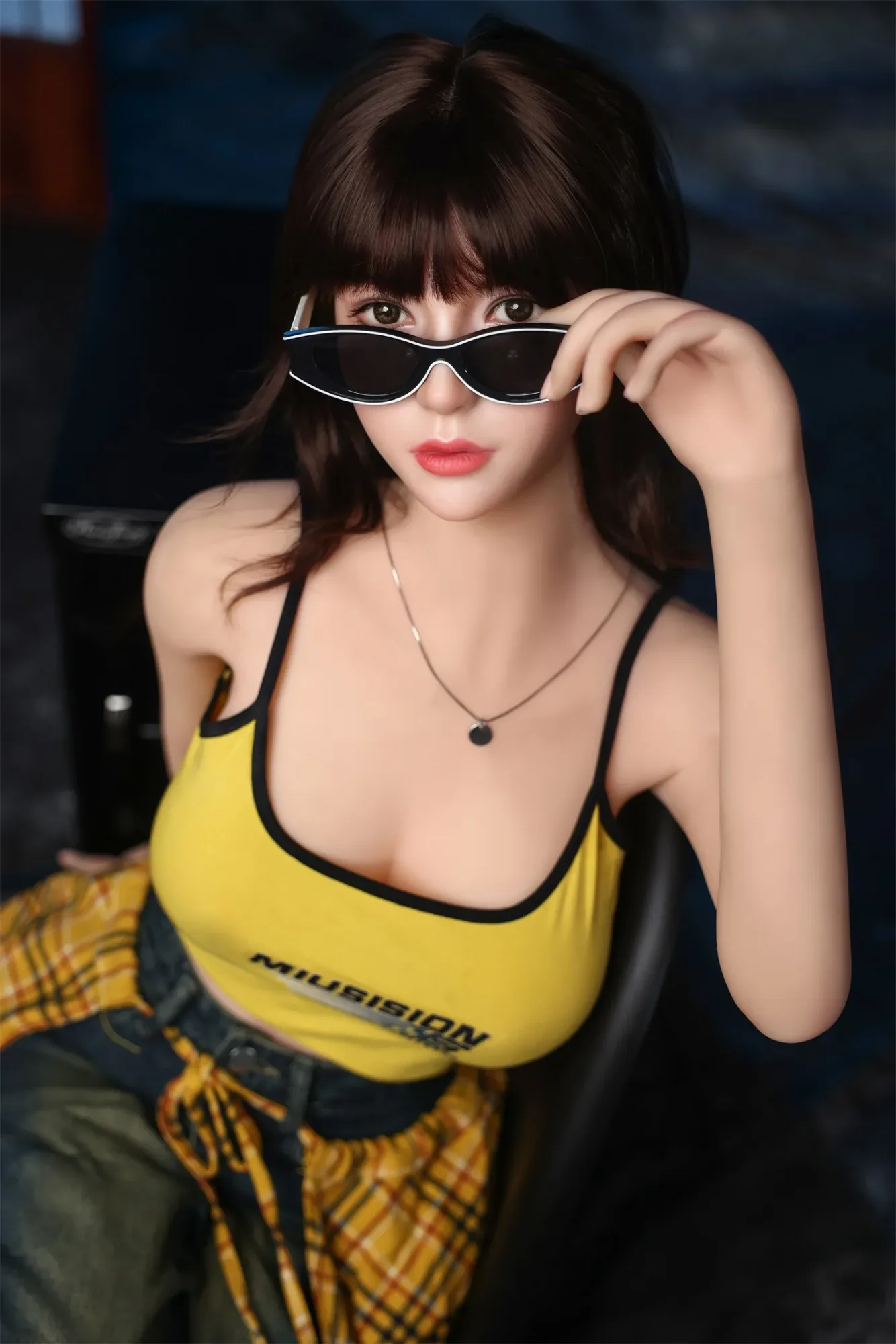 Orange In | Kaley -5ft 6/168cm Movable Jaw Silicone Sex Doll view 2