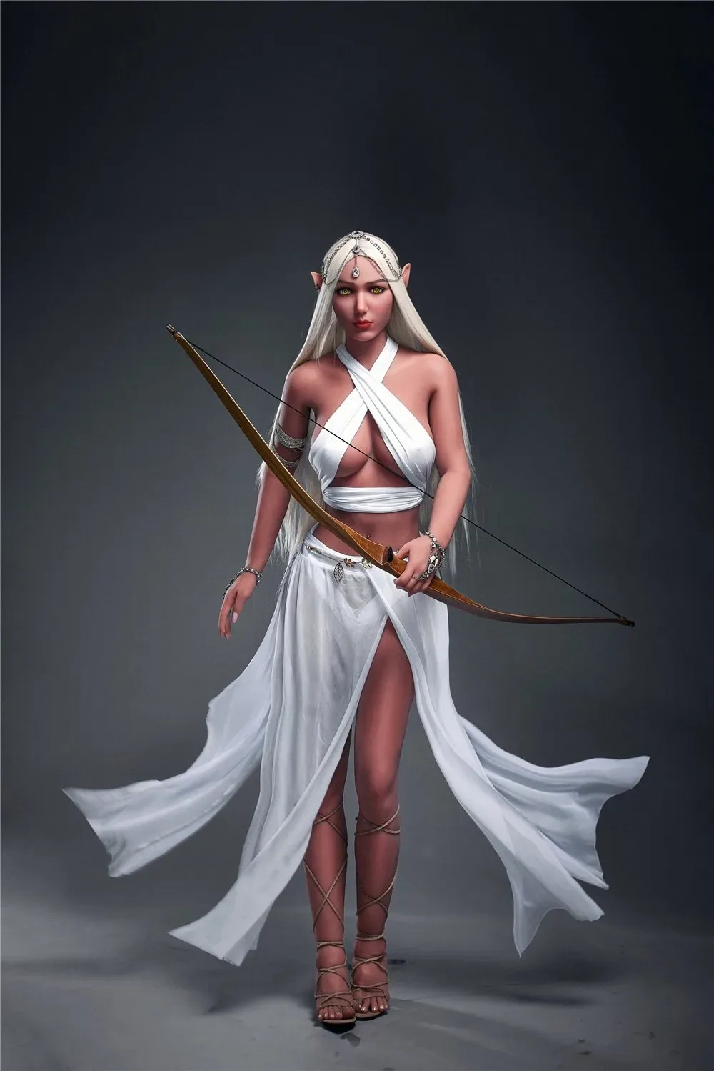 Irontech | Scarlet -5ft 5/166cm(2.0) White-Haired Elf TPE Sex Doll view 2