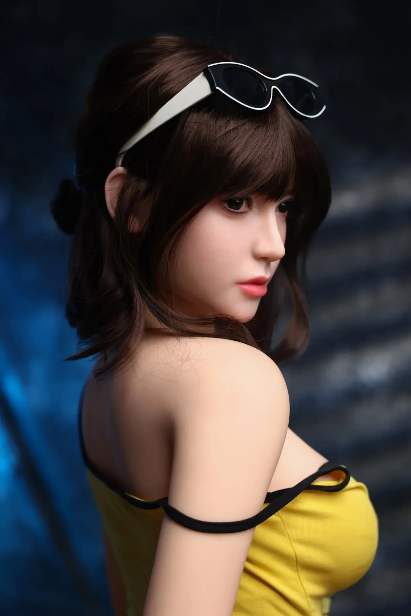 Orange In | Kaley -5ft 6/168cm Movable Jaw Silicone Sex Doll view 4