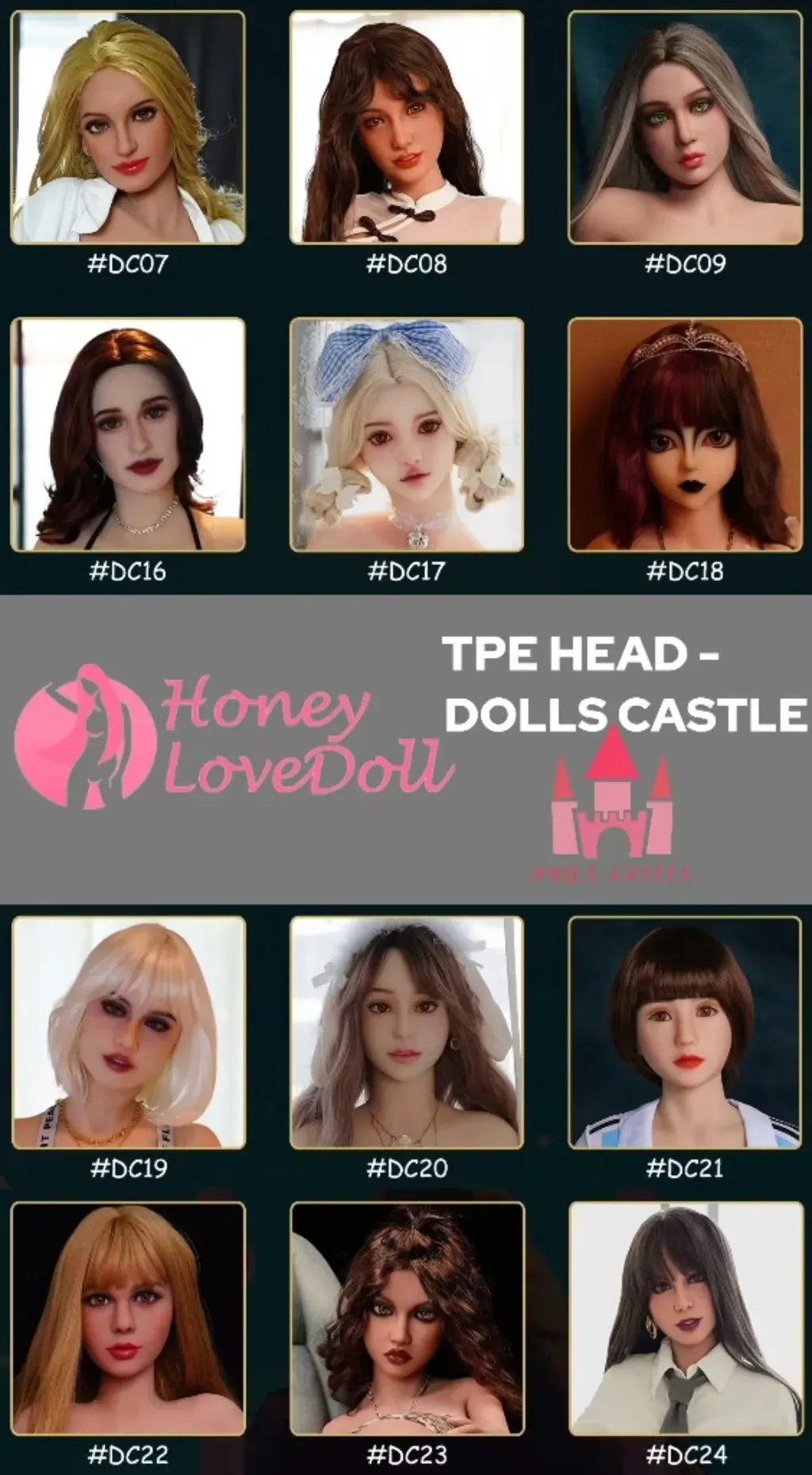 Dolls Castle丨TPE Head for Body 141cm/4ft7 - 170cm/5ft7 view 4