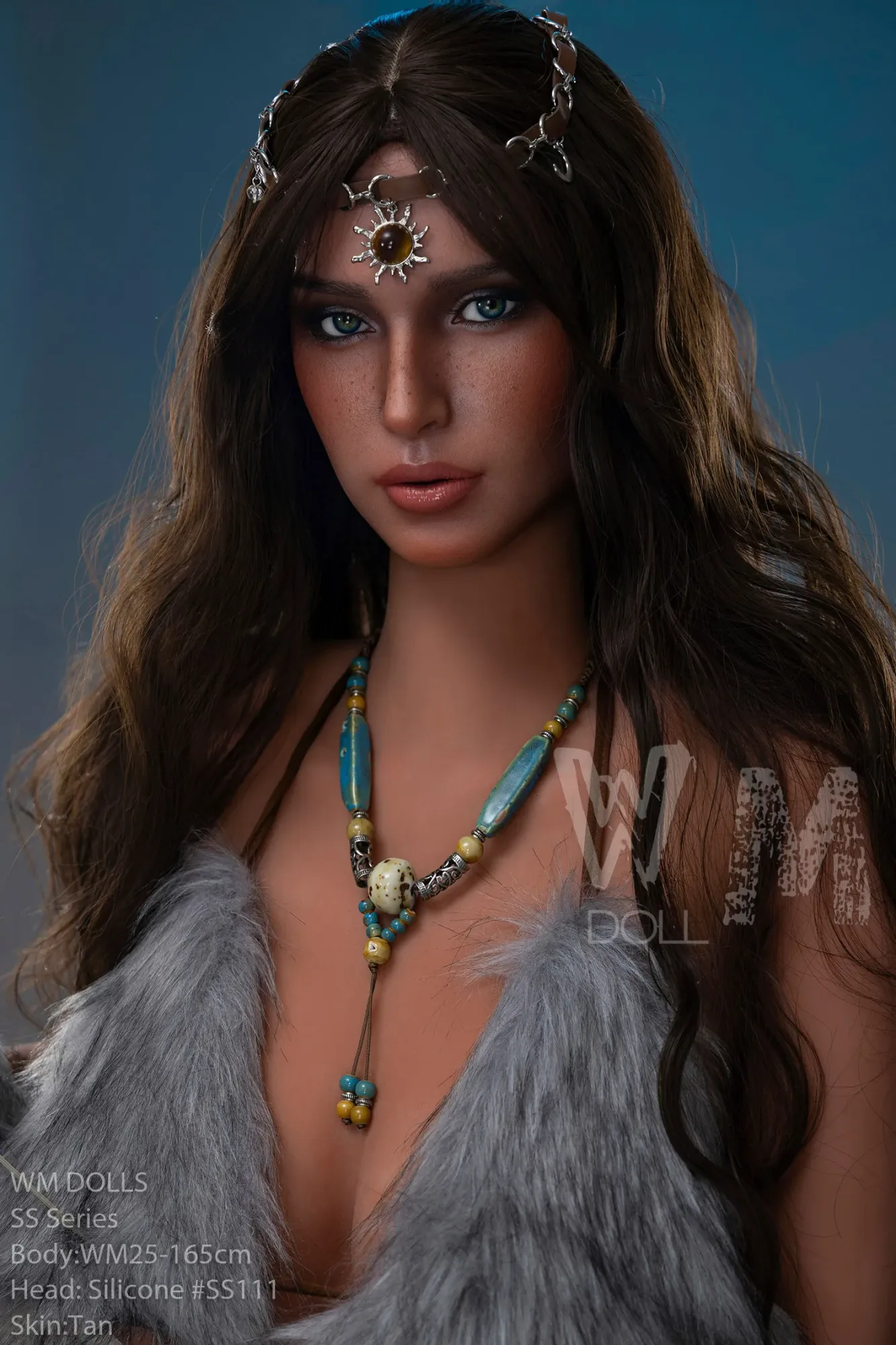 WM | Kaka(#SS111) -5ft5/165cm E-Cup ROS Silicone Head S-TPE Body Sex Doll