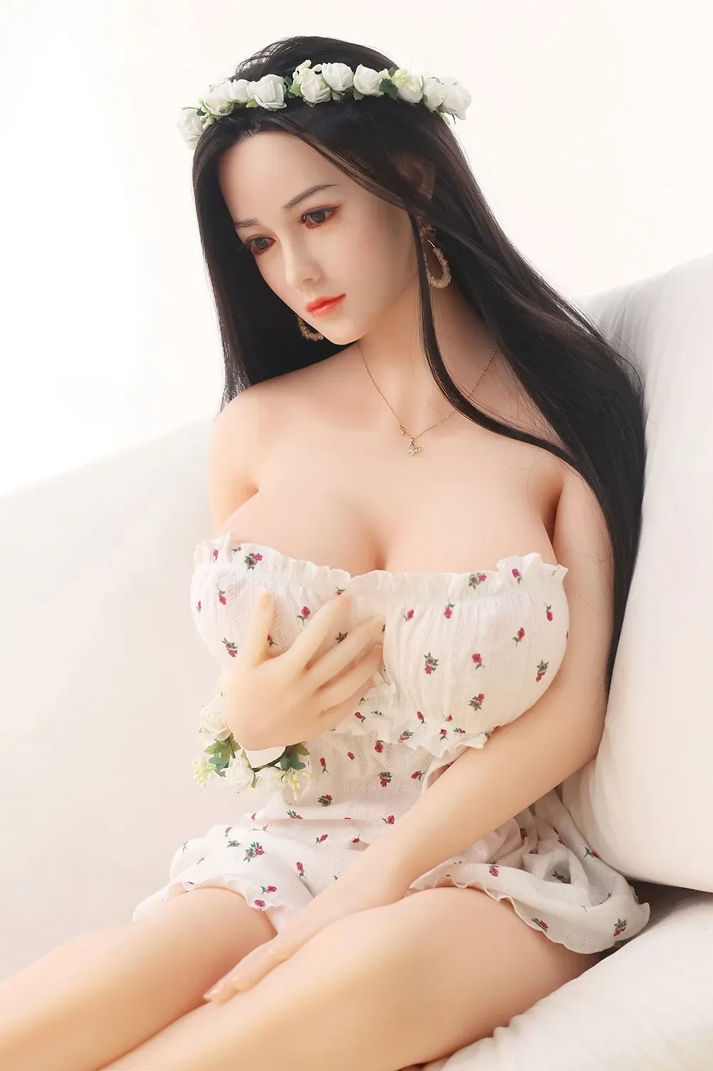SY Doll丨Sufi -158cm (5ft2) Big Breast Chinese Style Sex Doll With Long Black Hair view 8