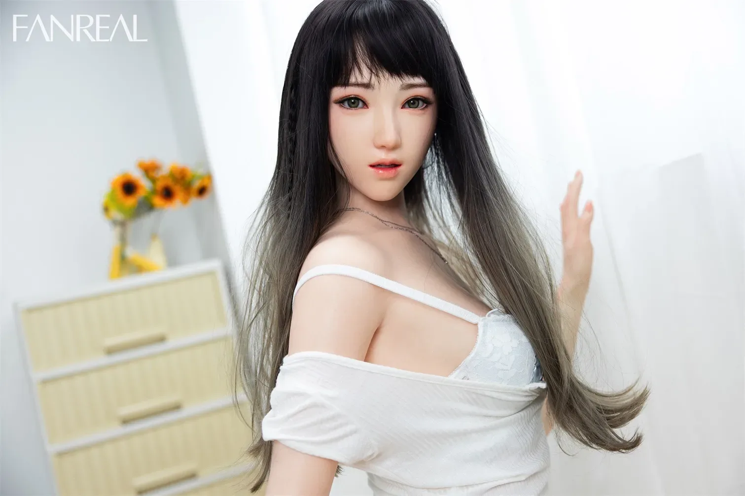 FanReal | Jia - 5ft 2/158cm B-Cup Silicone Sex Doll view 8