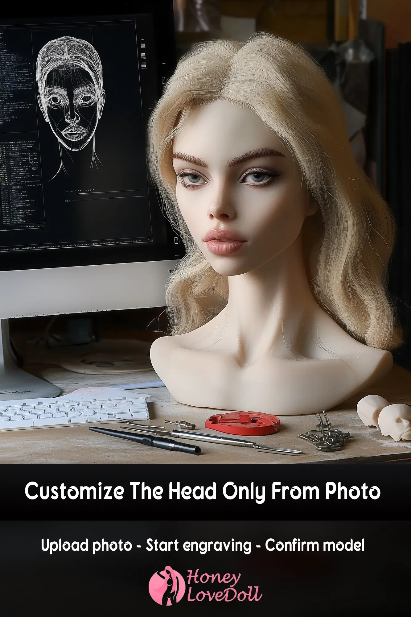 Customize The Head Only From Photo view 1