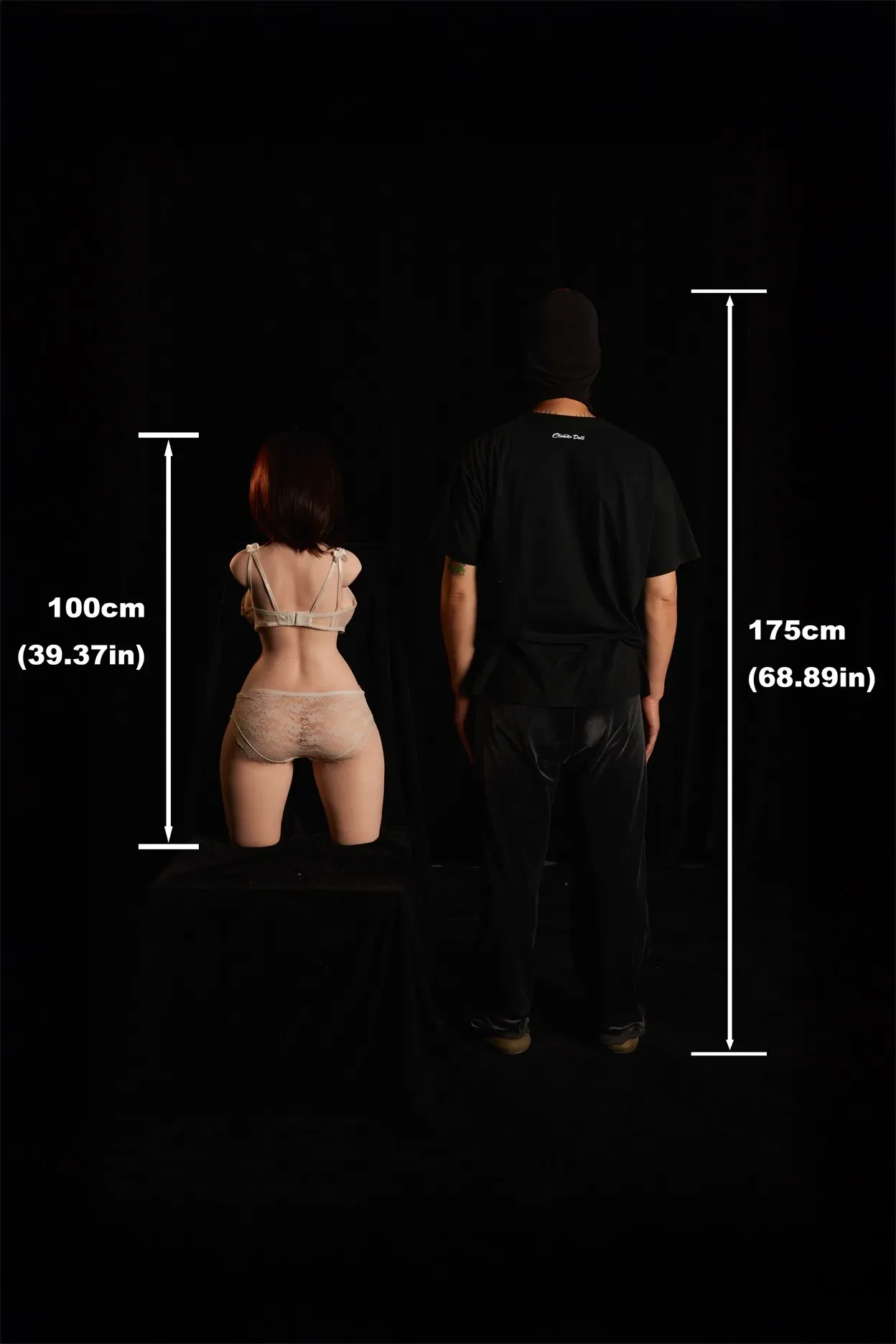 Climax Doll | 3ft 3/100cm E-Cup Ultra-Lightweight Silicone Sex Torso 883# With Head Fukada, CLM ULW Series view 4