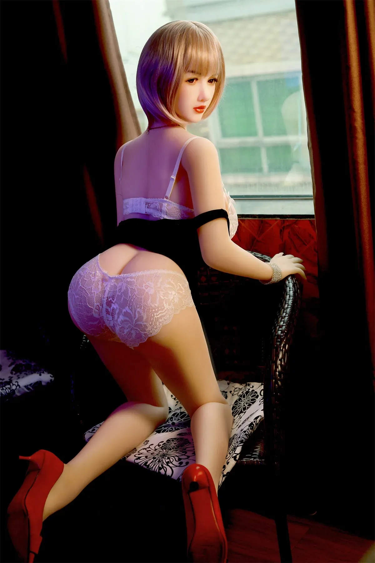 SY Doll丨Sylvia -165cm (5ft6) Big Breasts Gentle Sex Doll With Pretty Pink Hair view 5