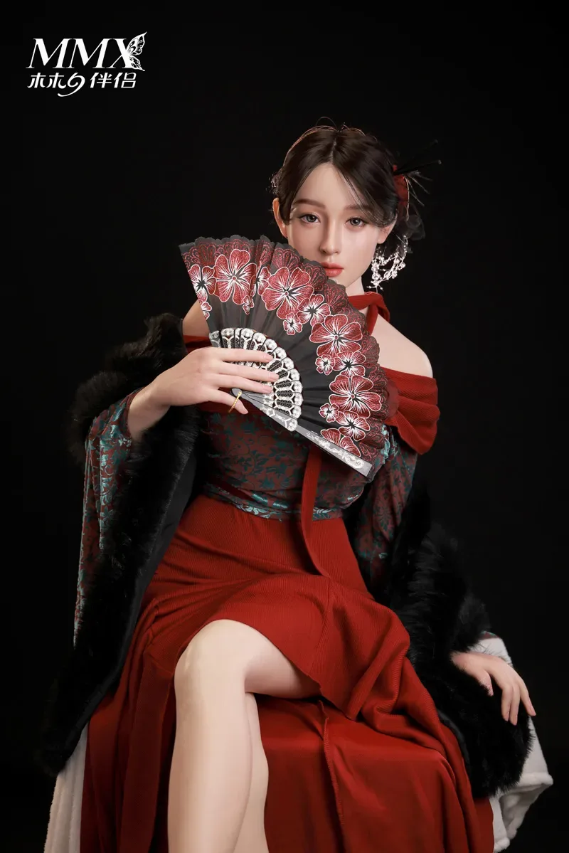 MMX Doll | Mengqi -5ft 4/163Acm D-Cup Asian Silicone Sex Doll (Enhanced Makeup) view 8
