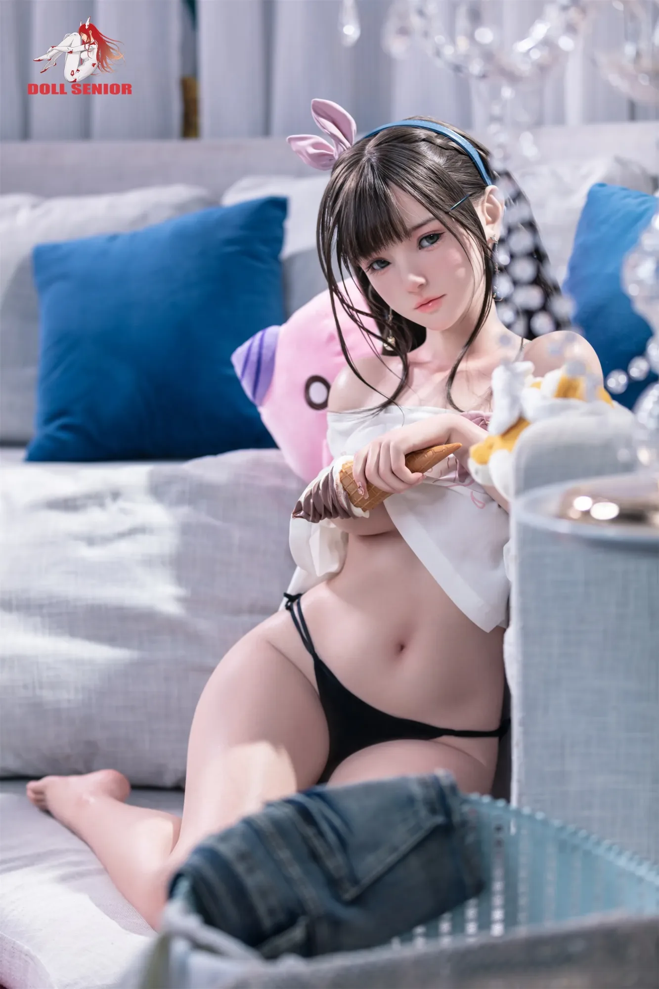 Doll Senior | Miye#2 -4ft 8/148cm D-Cup Silicone ROS Head Sex Doll view 4