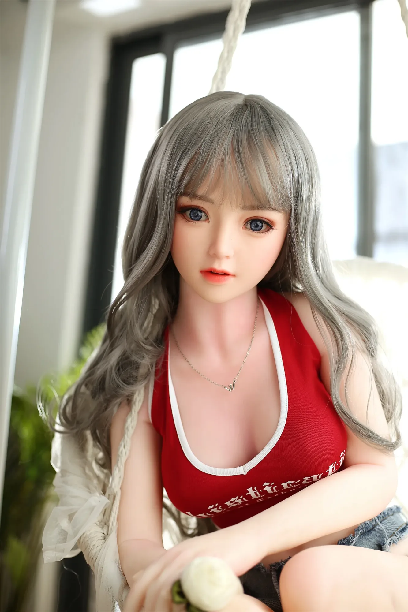 MESE Doll丨145cm(4ft 8) Small Breast Silicone Head Sex Doll - Bella view 8
