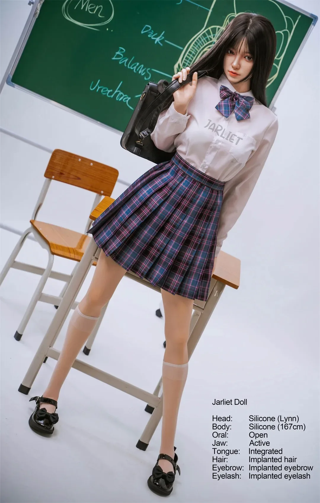 Jarliet丨Lynn -5ft 5/167cm Asian ROS Head Full Silicone Sex Doll view 7