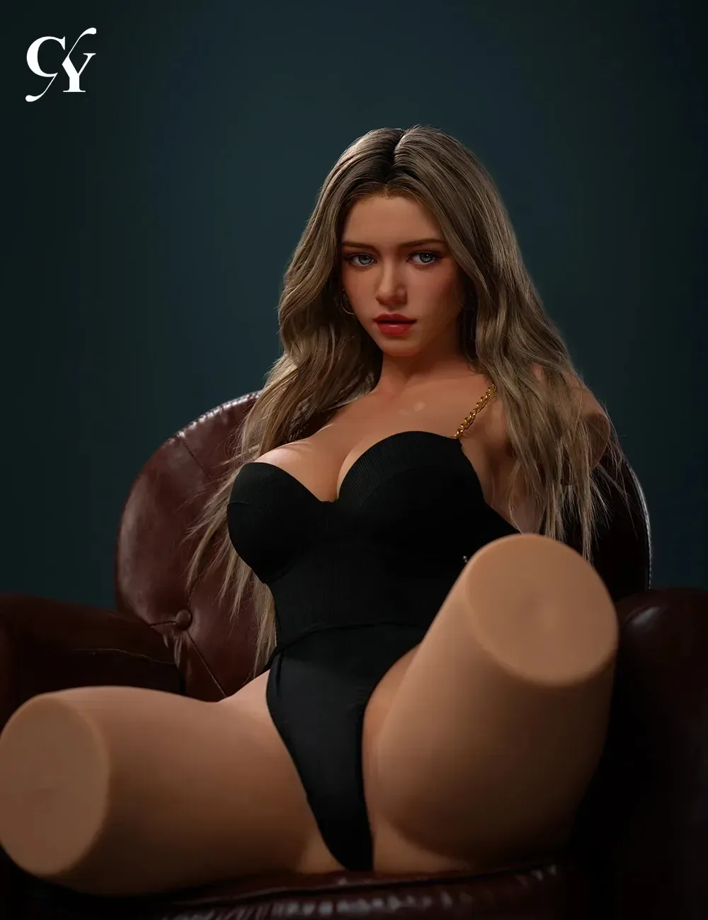 TOP-CY Doll | 3ft 7/110cm E-Cup Real Skin Texture Silicone Torso -Polly view 3