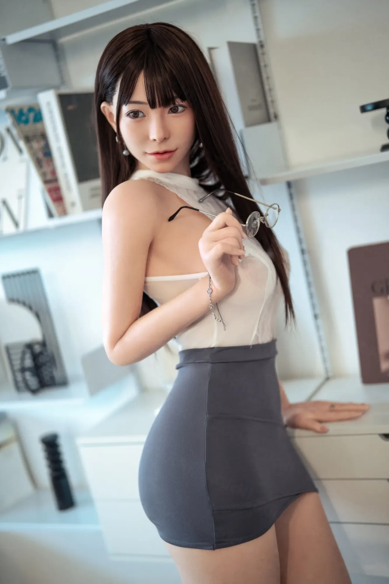 MZRAI Doll | Ai Uehara -5ft 1/155cm 1:1 Replica Silicone Sex Doll of a J-AV Actress view 3