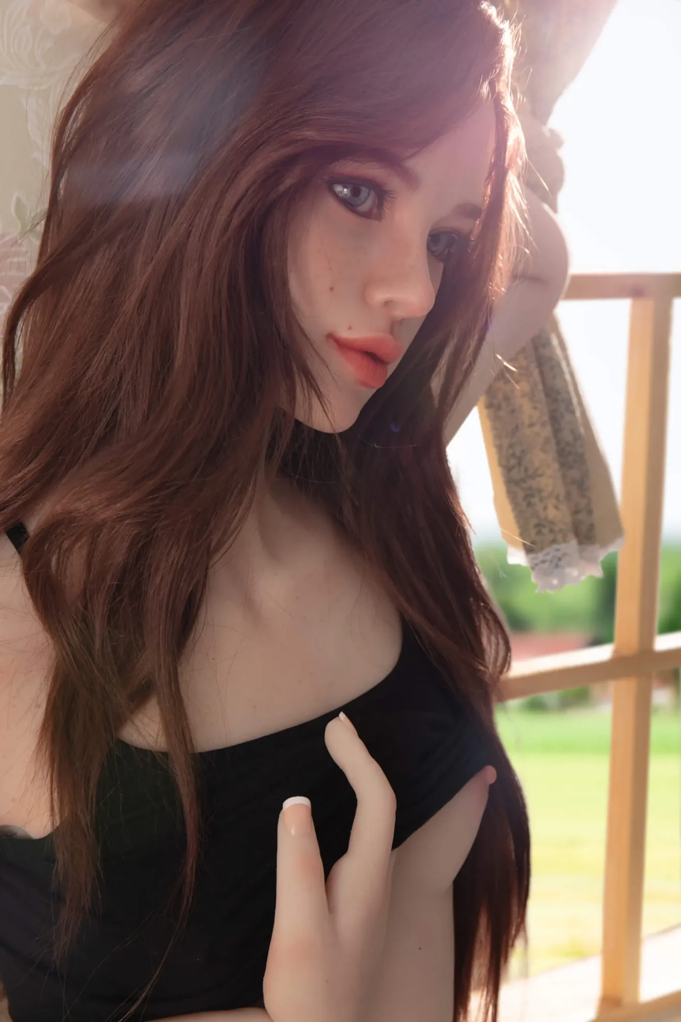 Starpery | Hedy -5ft 7/171cm A-Cup Sucking Vagina Silicone Sex Doll (In Stock EU) view 7