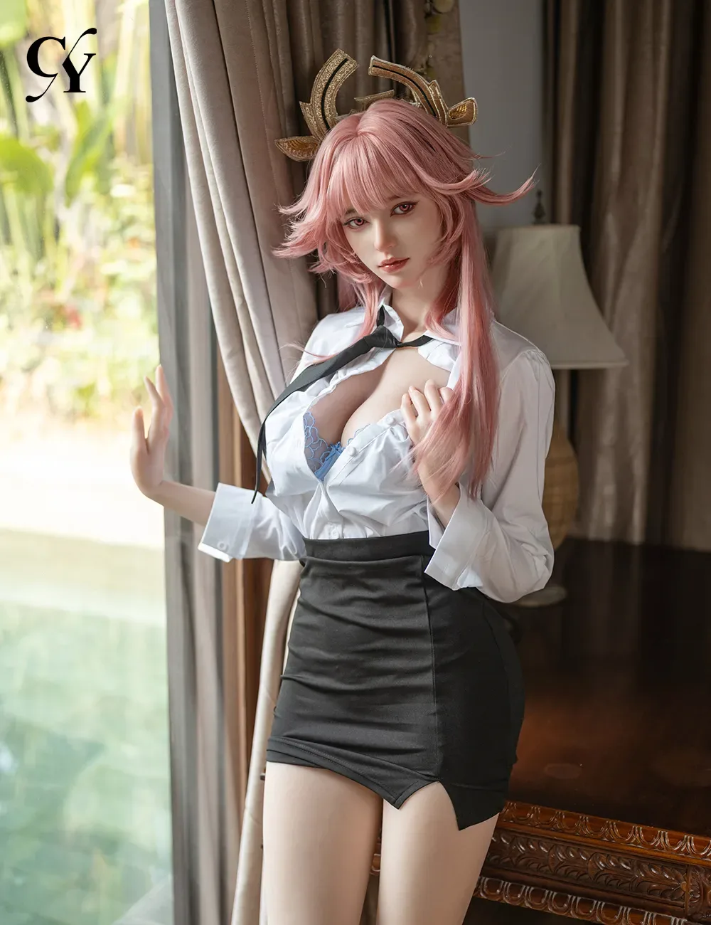 TOP-CY Doll | 168cm (5ft6) F-Cup Silicone Head Sex Doll - Miko view 3