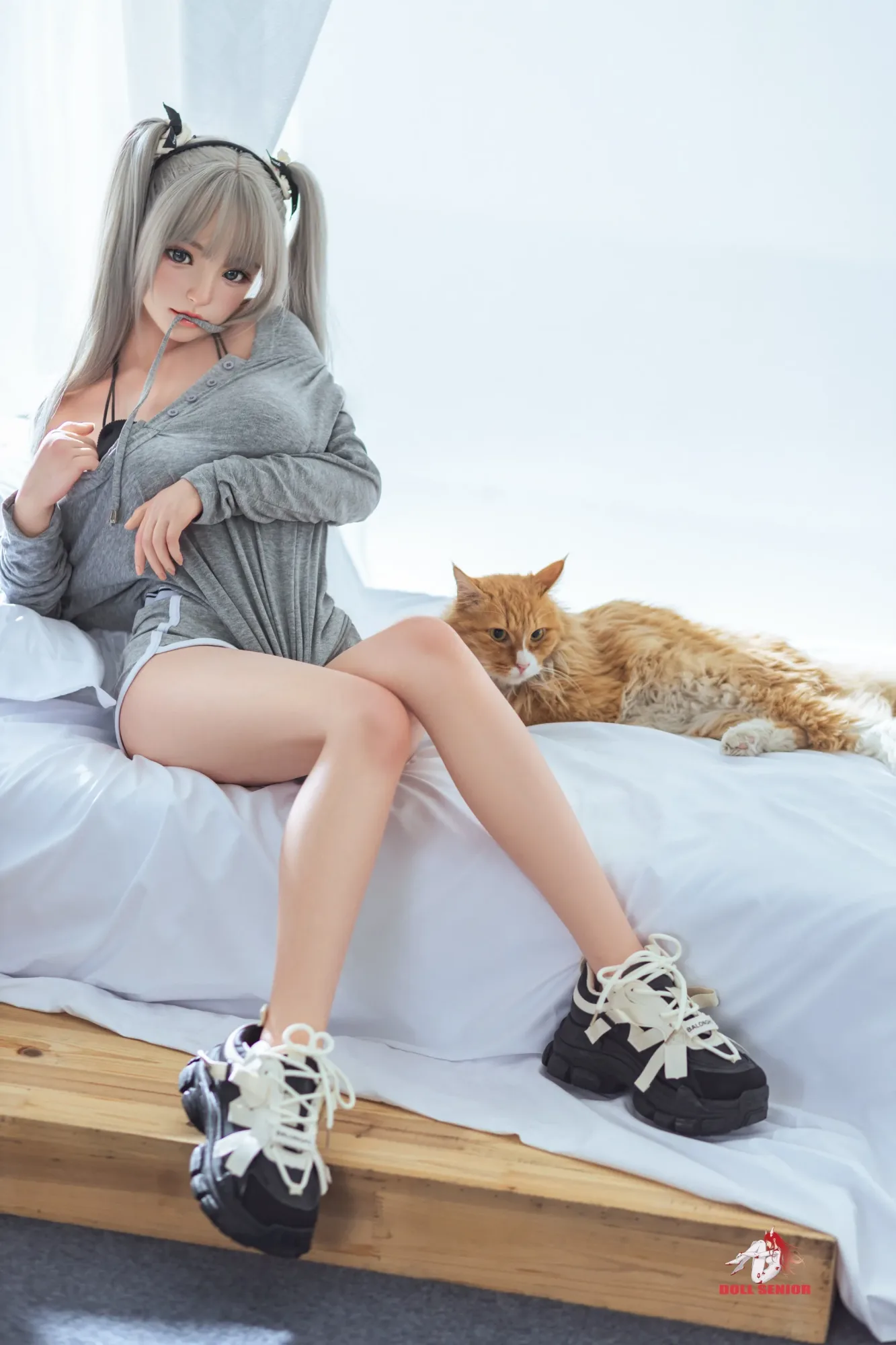 Doll Senior | Mengyin -4ft 8/148cm D-Cup ROS Silicone Head Sex Doll view 5