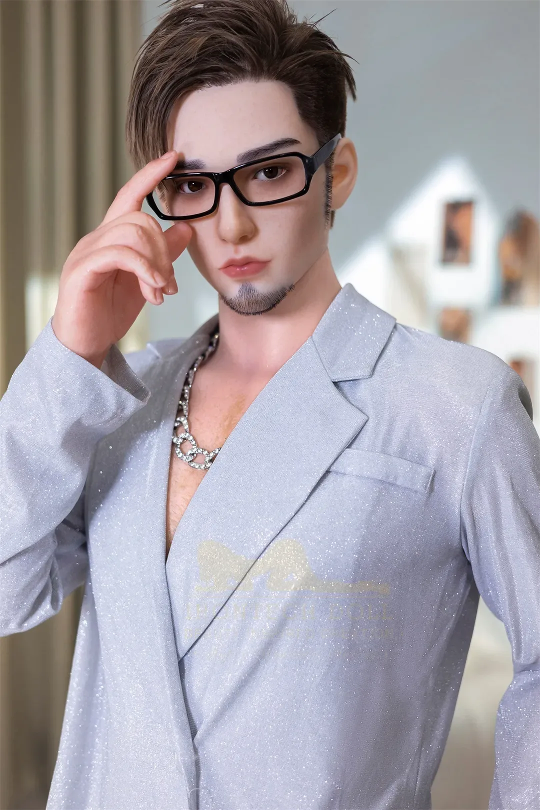 Irontech | John - 5ft7 (170cm) Ebony Silicone Male Sex Doll view 2