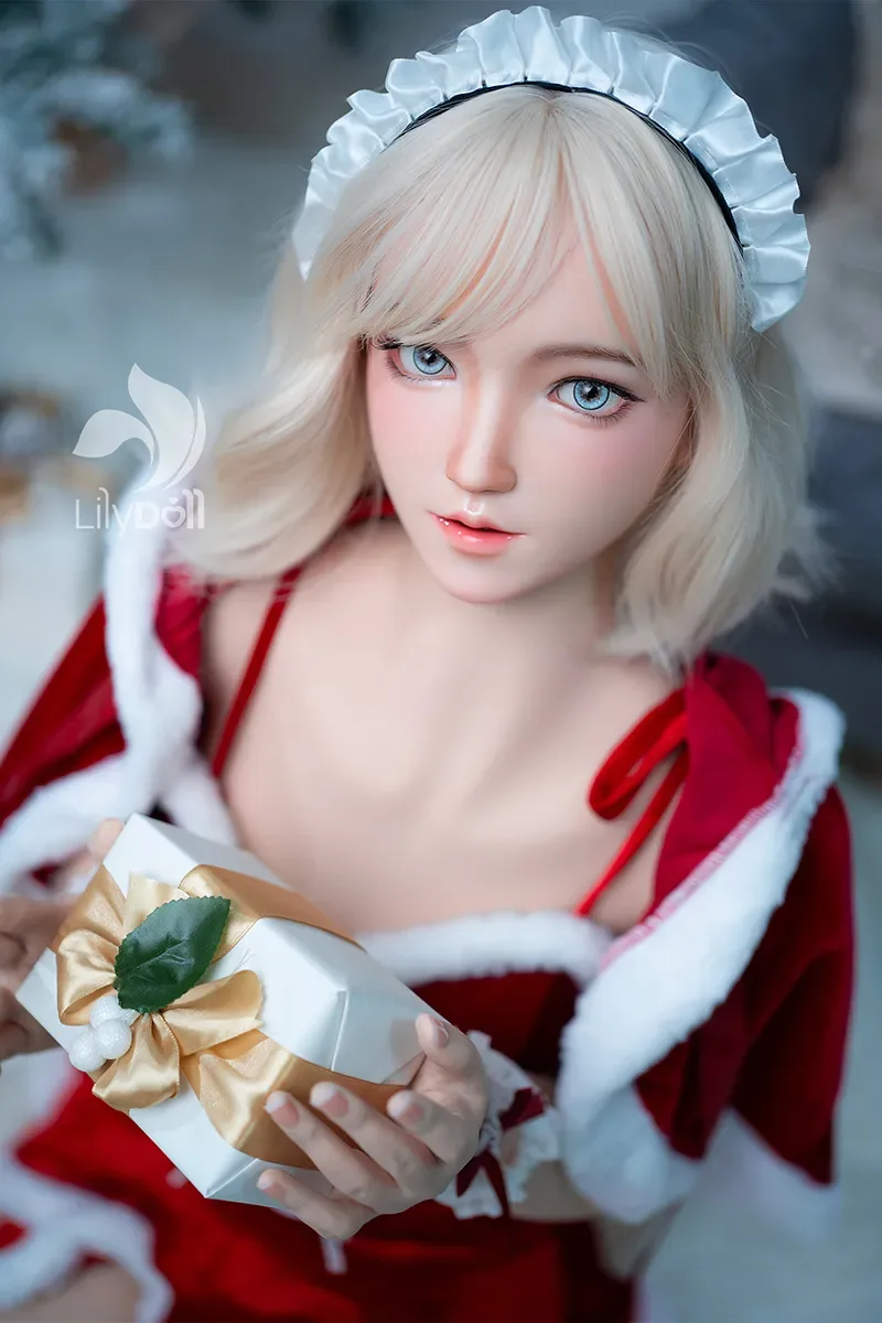 LilyDoll | 158cm (5ft2) D-Cup Silicone Head Sex Doll, Christmas Freya-C