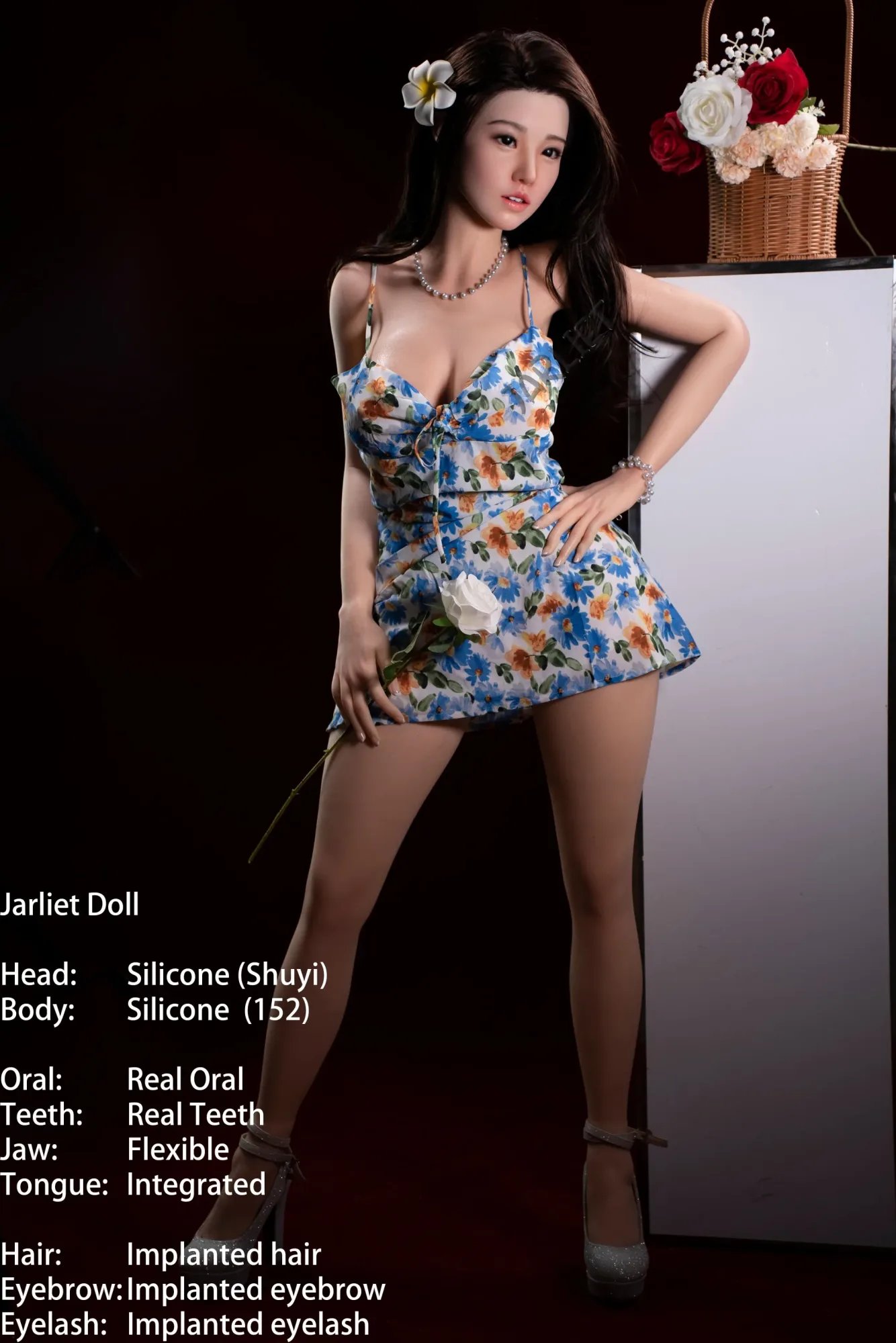 Jarliet | Shuyi -5ft /152cm ROS Silicone Head+TPE Body Sex Doll (In Stock EU) view 5