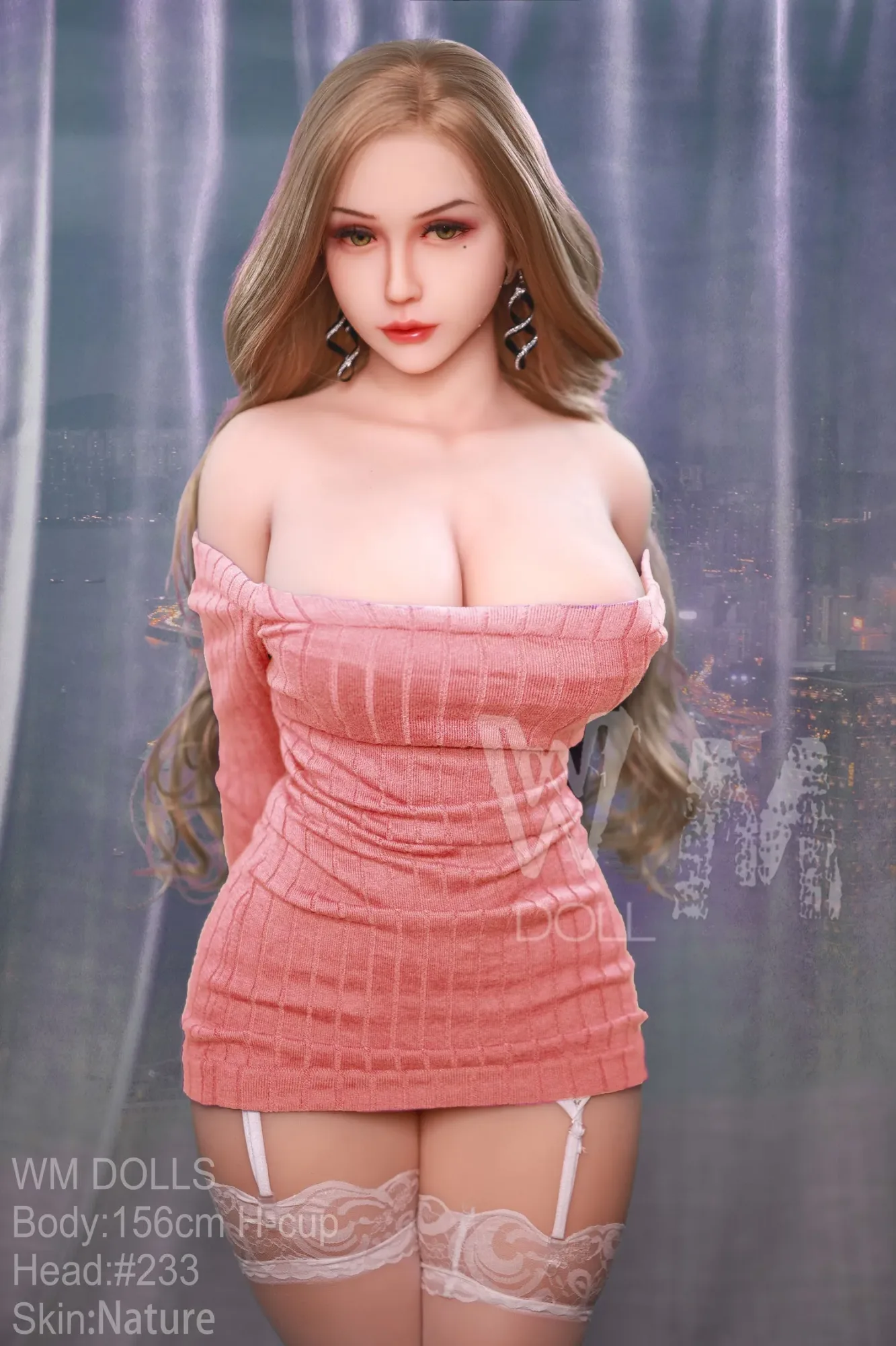 WM | Dixie(233#) - 5ft1/156cm H-Cup S-TPE Sex Doll (In Stock US)
