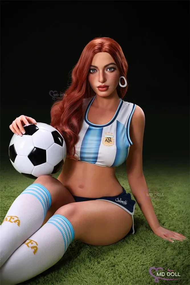 MD Doll | Talia -5ft 5/166cm F-Cup Bronze World Cup Fever Silicone Sex Doll, ROS Head M68 view 4