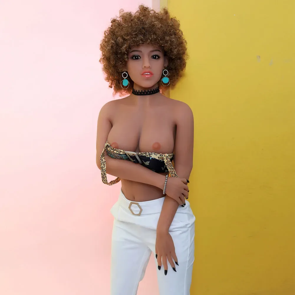 Magee - 160cm (5ft3) Ultra Life-Like Sex Doll With Pretty Afro Hair view 4