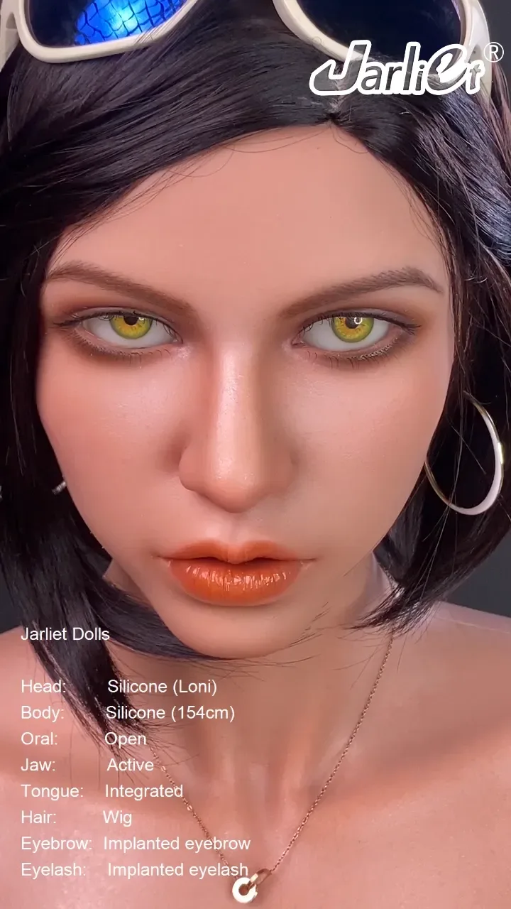 Jarliet丨Loni -5ft 1/154cm ROS Head Full Silicone Sex Doll view 3