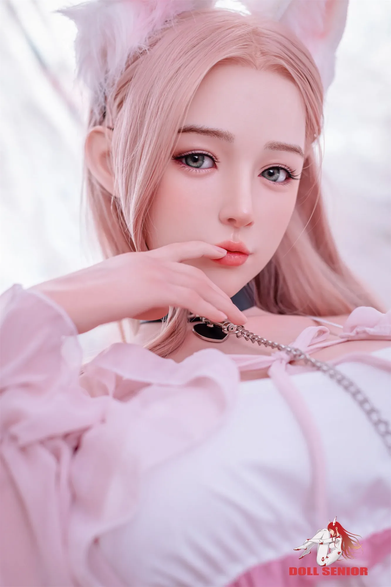 Doll Senior | Yuxi-5ft3/163cm E Cup Silicone ROS Head Sex Doll view 5
