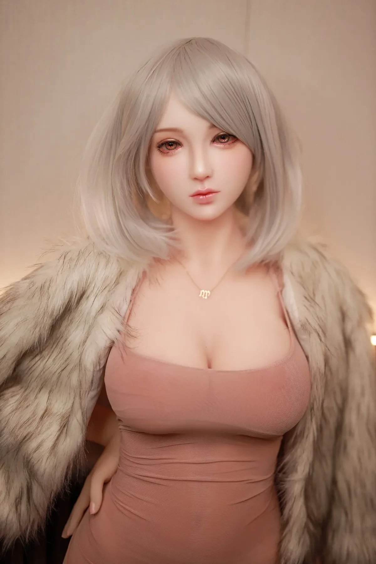Yumii - 5ft 5 / 166cm Short hear Sex Doll With Silicone Head view 3