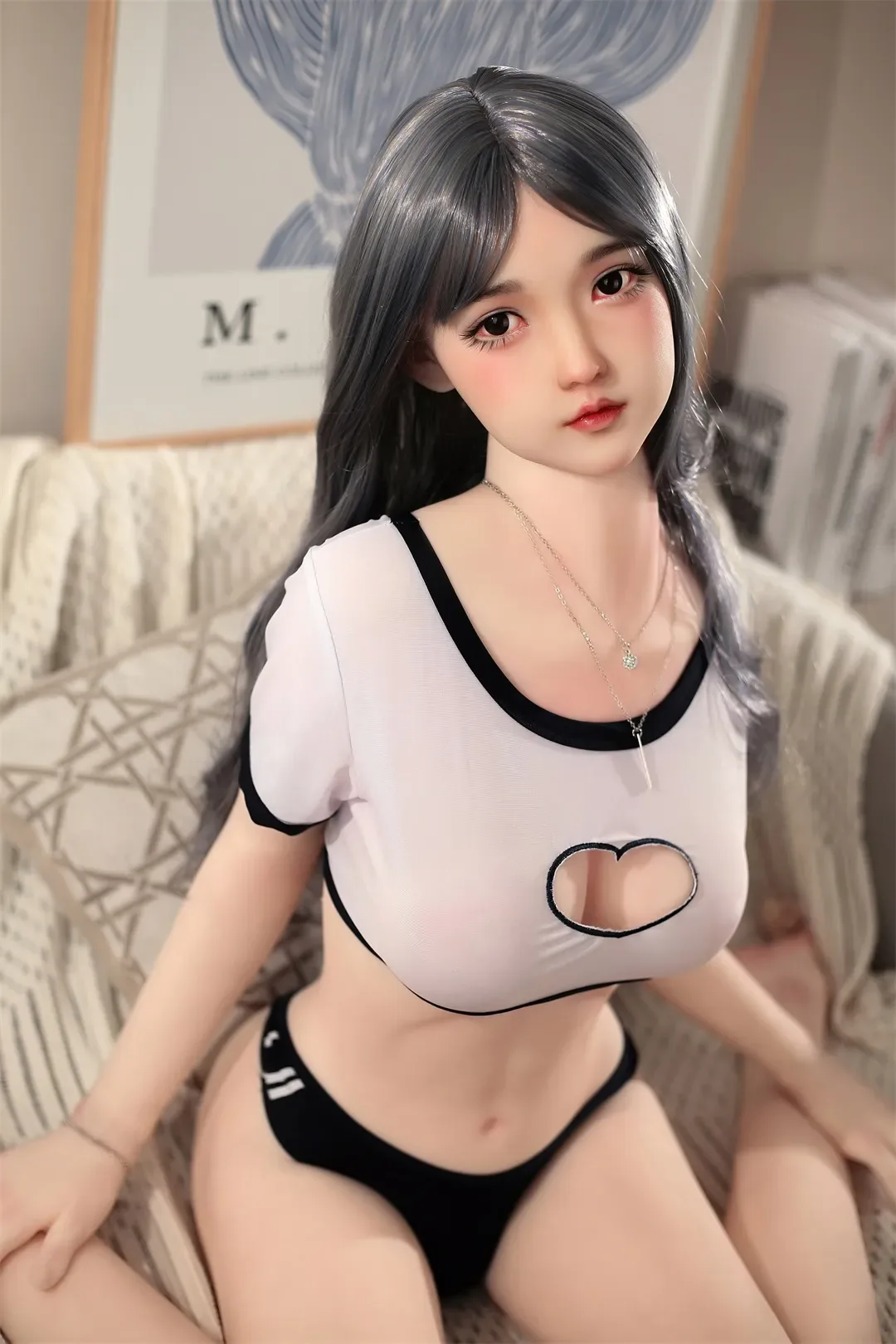MESE Doll丨157cm(5ft 1) Small Breast Silicone Head Sex Doll - Fay view 2
